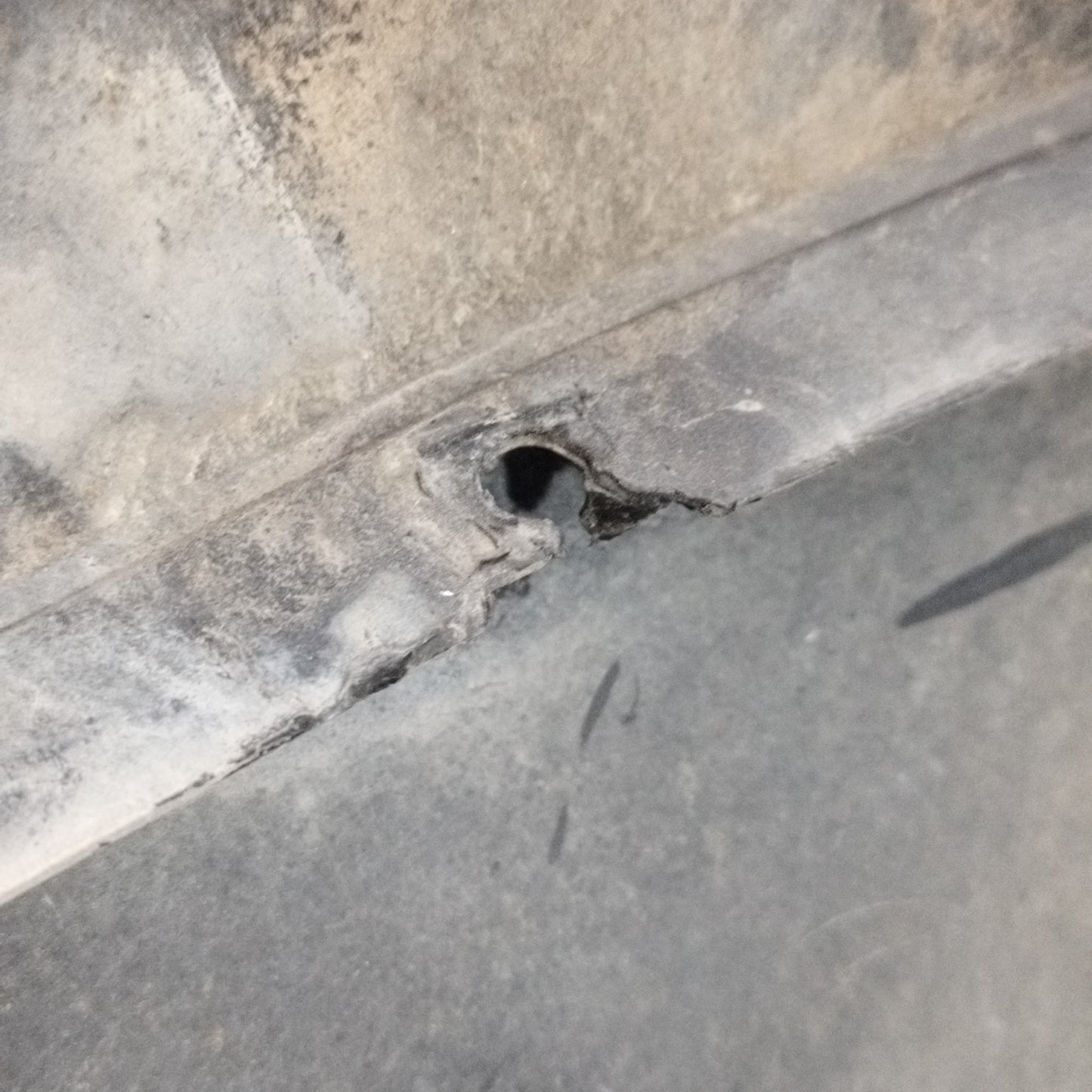 Black Rear Bumper Fiat Punto Evo 2012 ecoAC10400