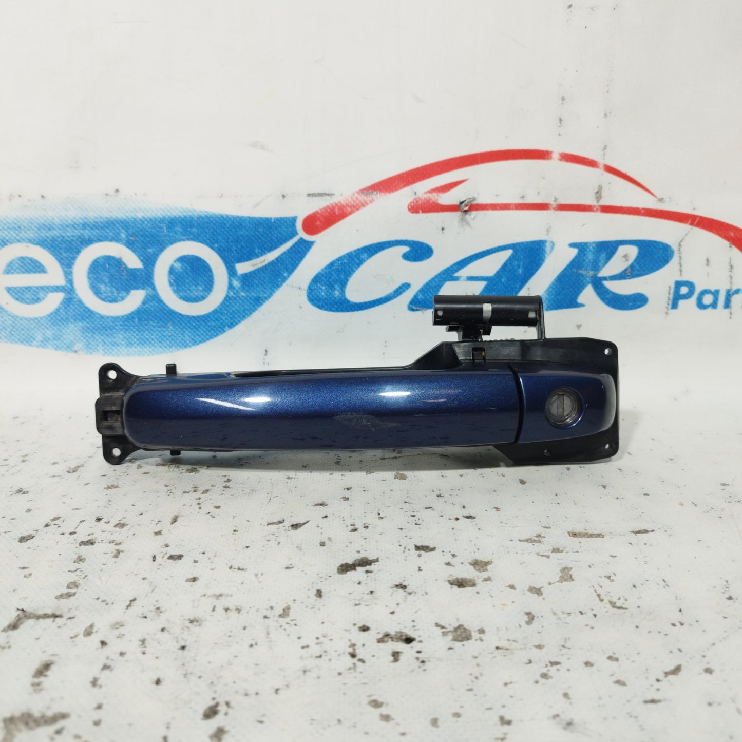Front left external handle blue Opel Agila 2010 ecoAC10150