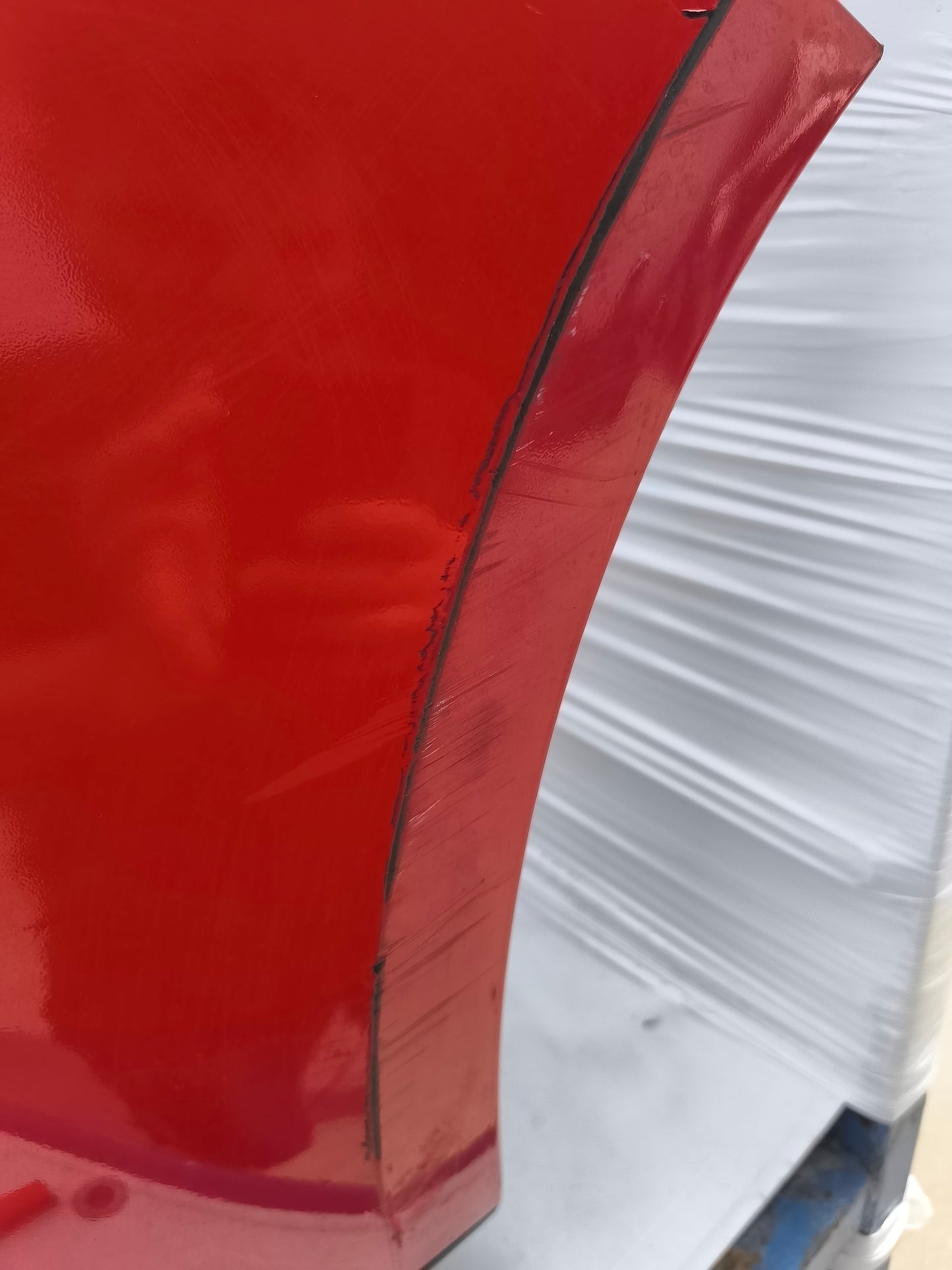 Paraurti anteriore rosso Seat Ibiza (6J) anno 2008-2012 ecoAG8458