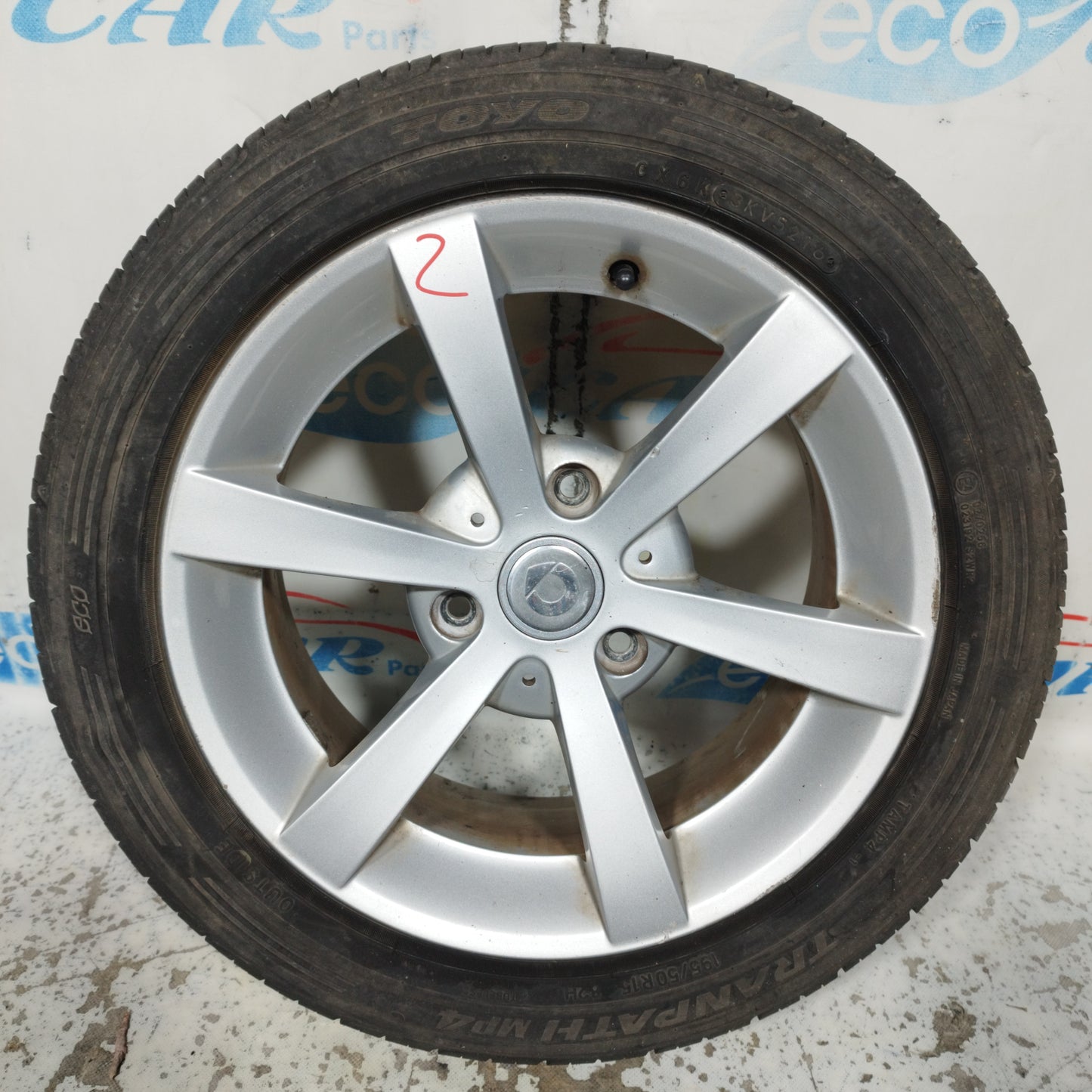 Rims with tires Smart Fortwo 451 2010 ecoAC10793