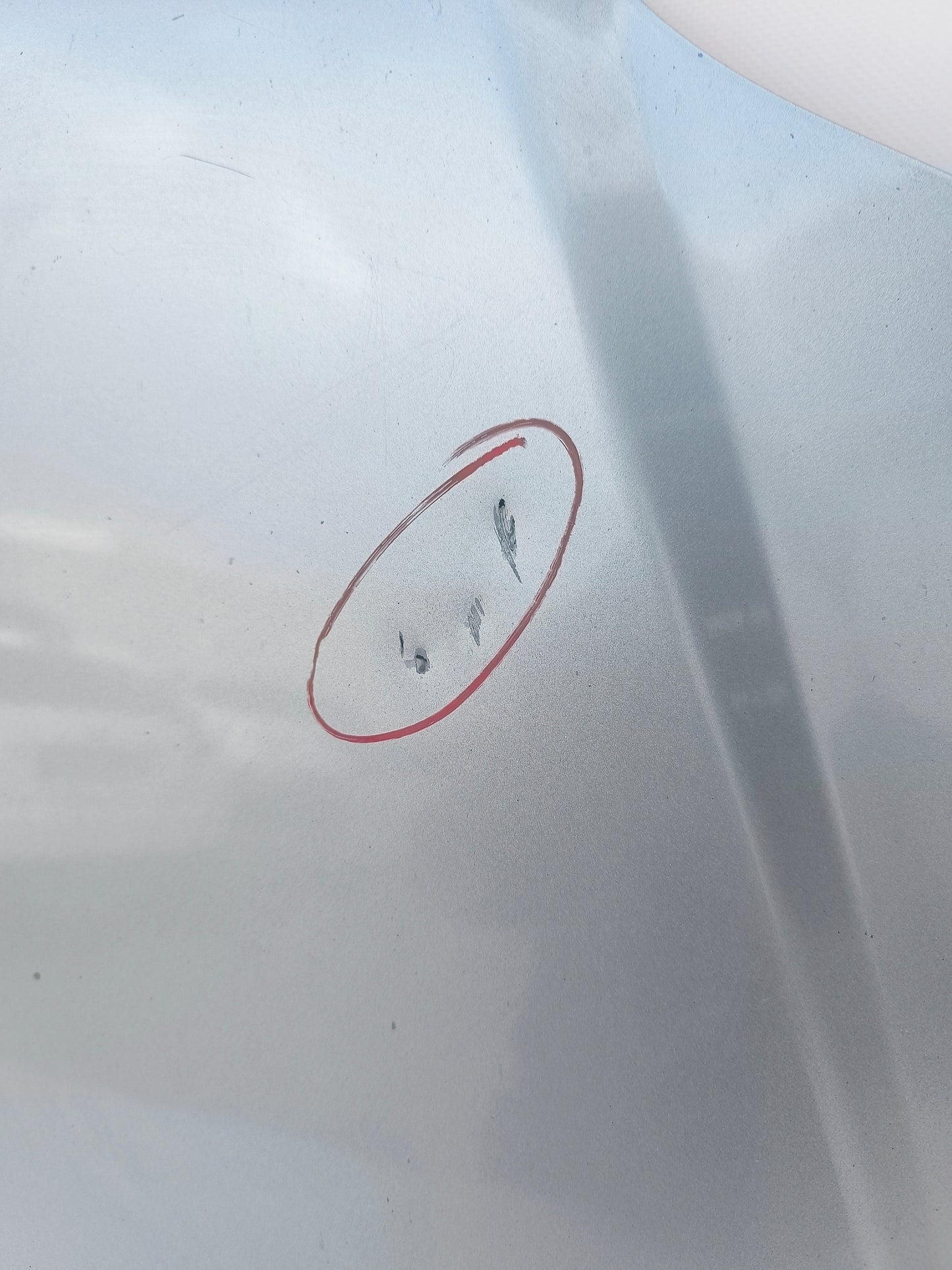 Stahlgraue Motorhaube Fiat Idea 2006 ecoAG6567