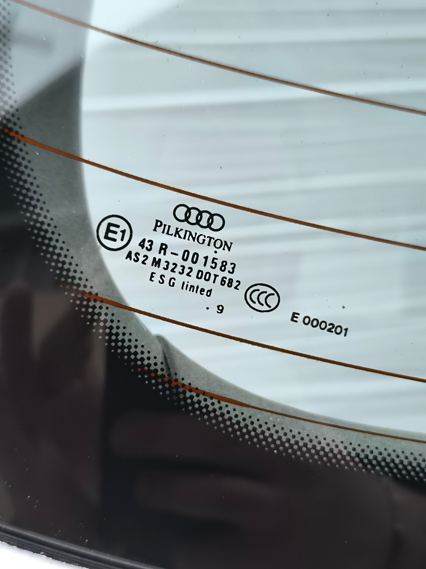 Portellone Audi A3 8P1 3P anno 2008-2012 Restyling grigio argento ecoAG8235