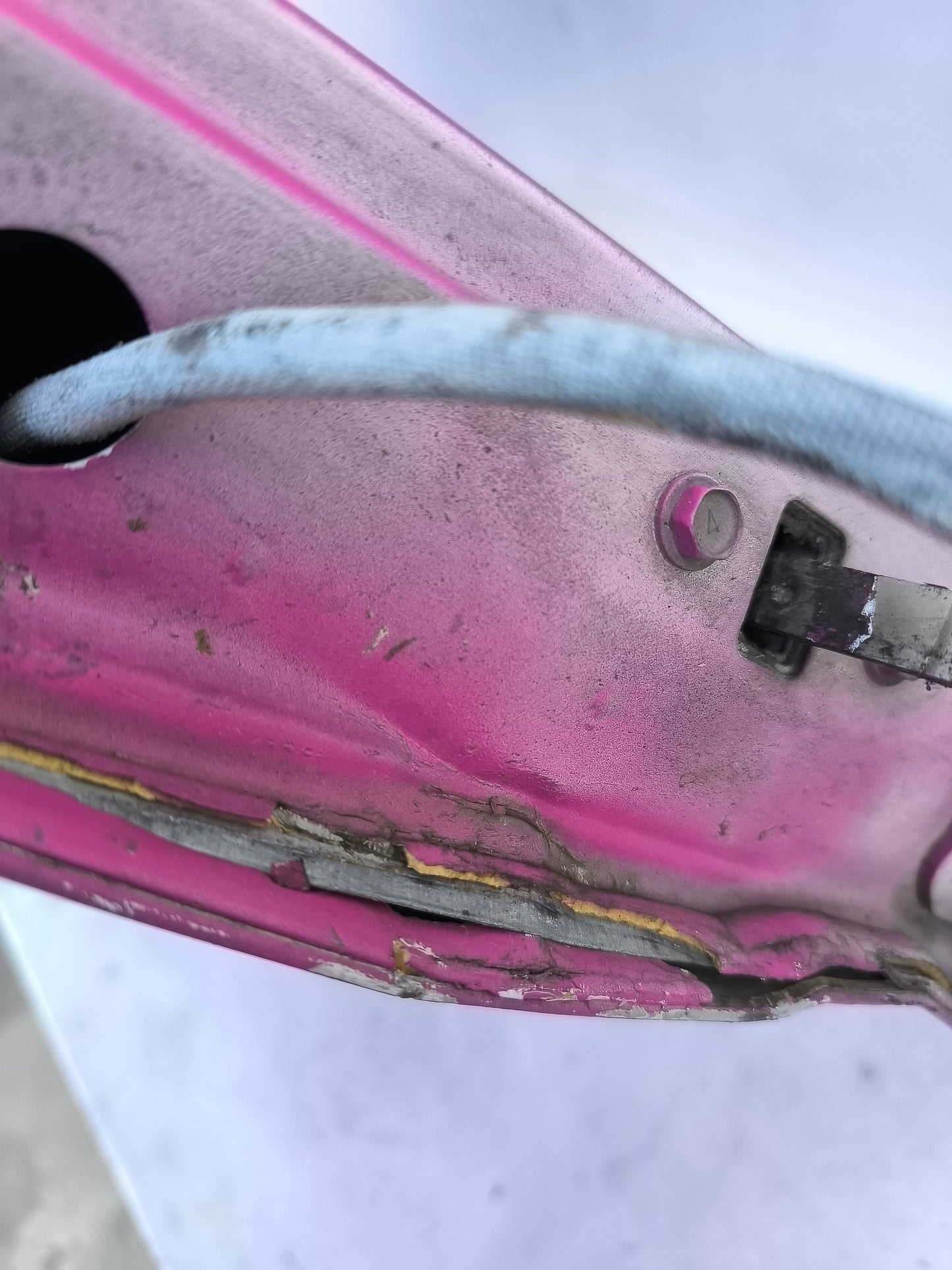 Sportello anteriore dx rosa Piaggio Porter anno 1998 ecoAG7292