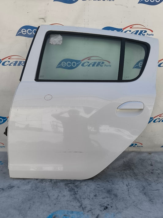 Sportello posteriore sx bianco Dacia Sandero 2012 ecoAG5882
