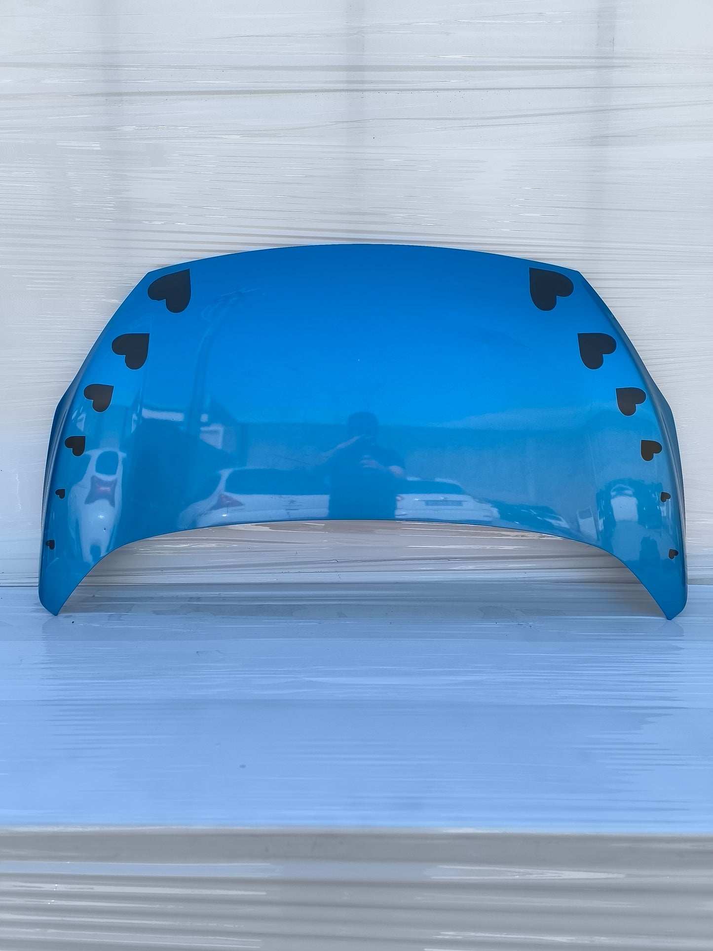 Cofano Ford Ka anno 2010 blu ecoAG8188