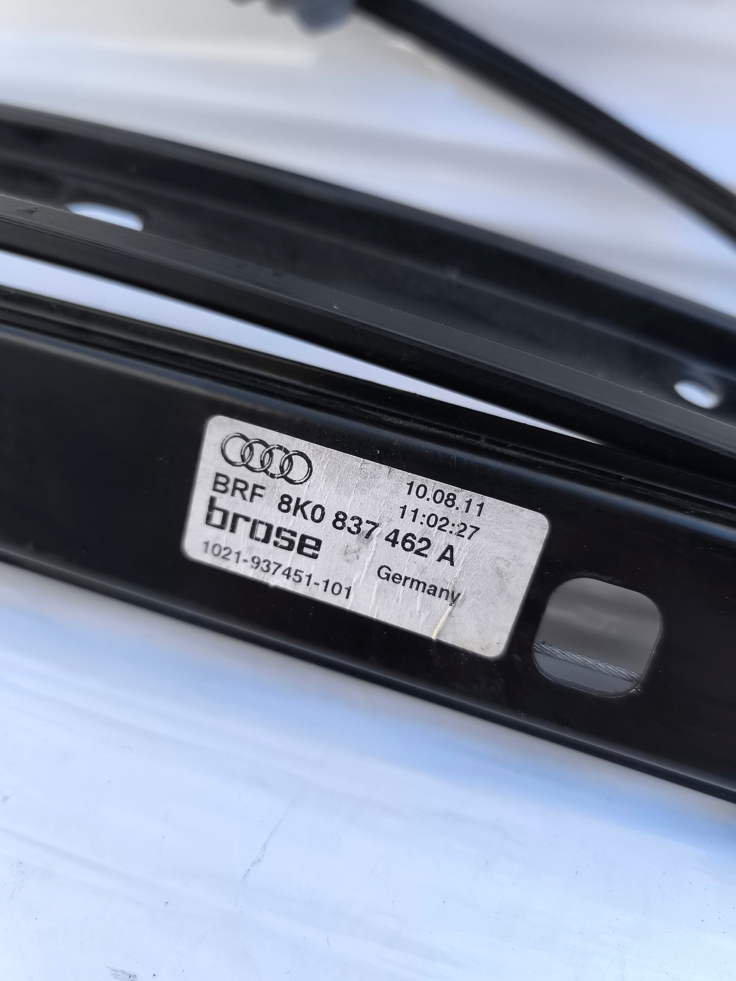 Cremagliera anteriore dx Audi A4 B8 anno 2010 2 pin cod: 8K0837462A ecoAG8102