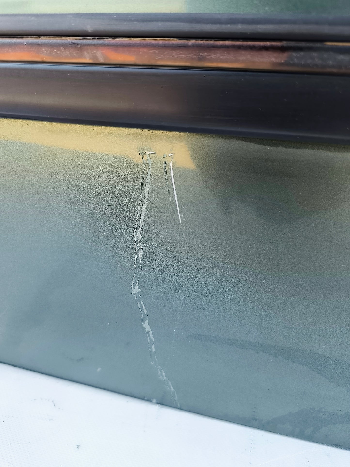 Dark Green Rear Right Door Land Rover Range Rover Year 1990 Has Various Scratches ecoAG7179