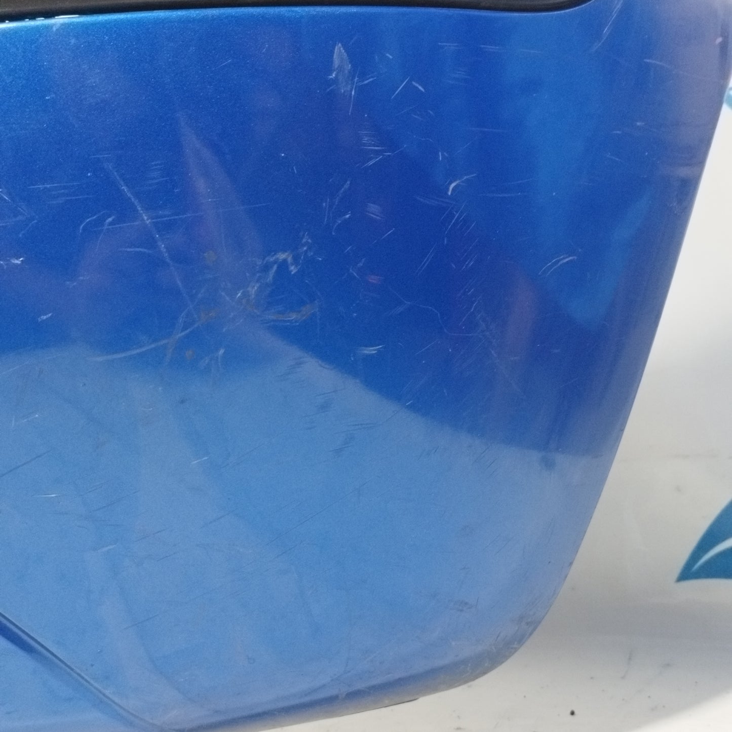 Electric Blue Rear Bumper Citroen C3 2004 ecoAC9570