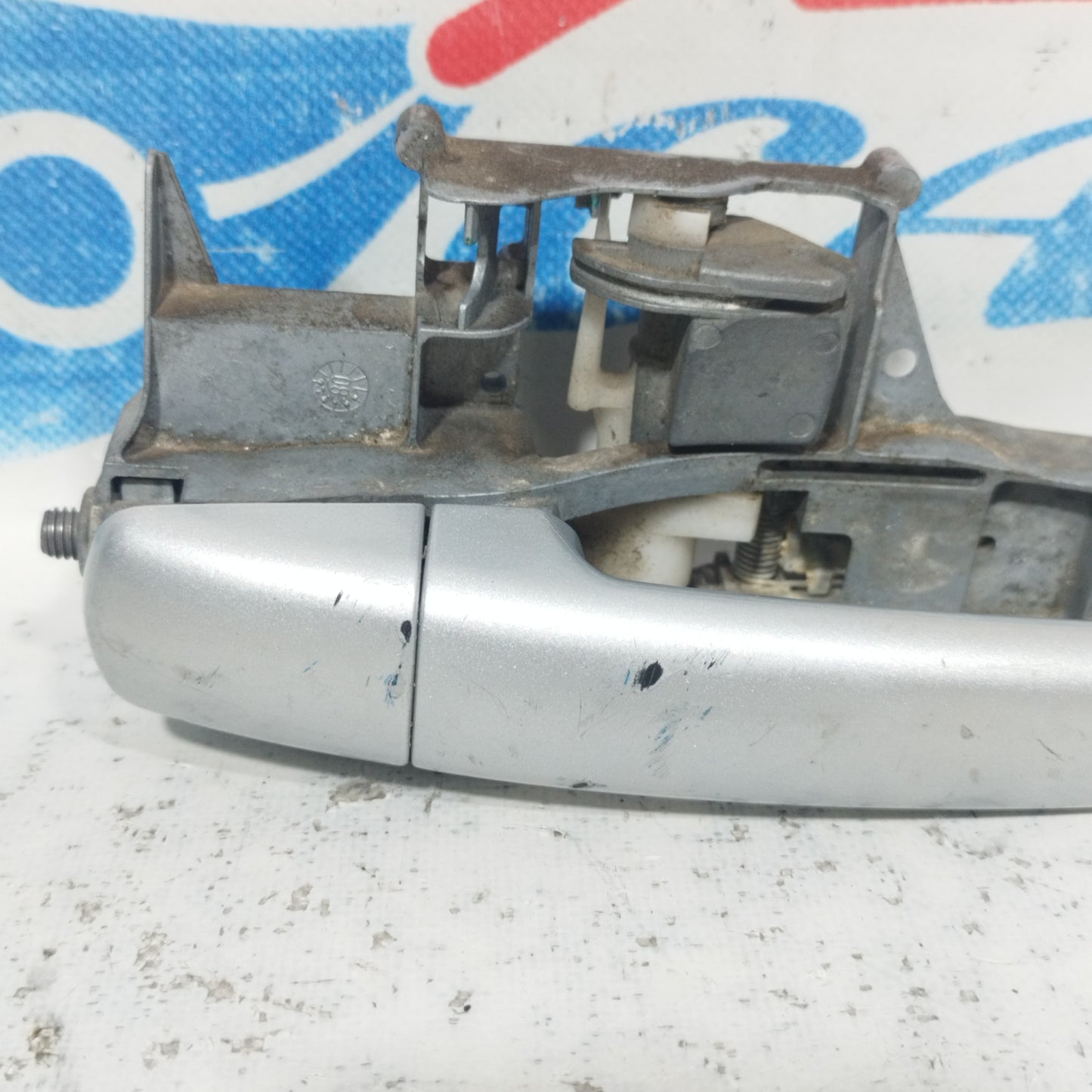 Front right external handle grey Peugeot 207 2008 Code: 24099816 ecoAC9280