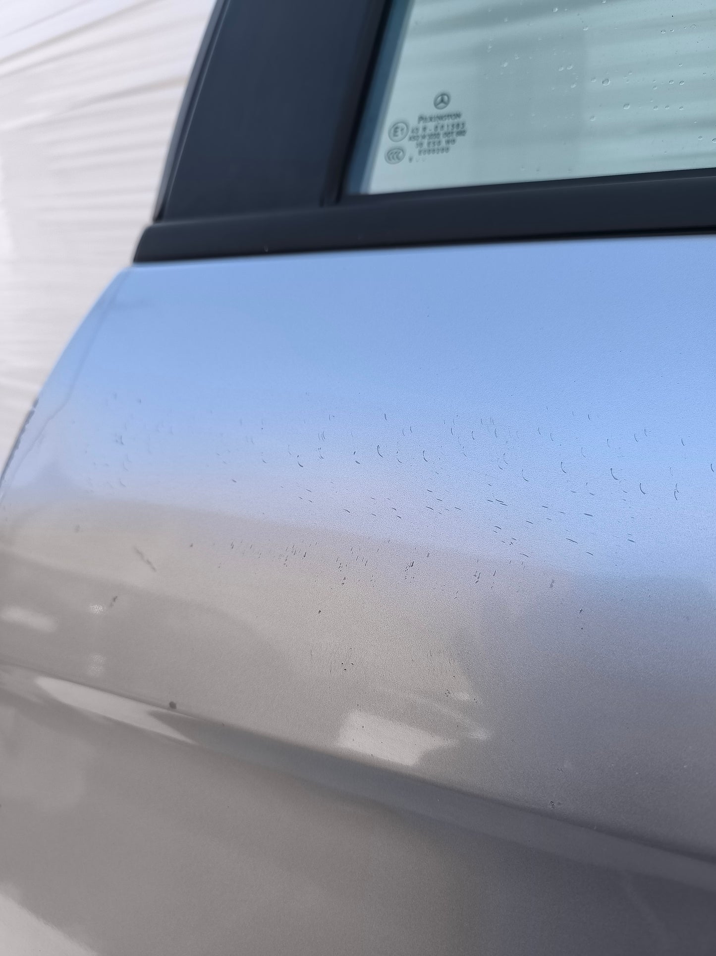 Sportello posteriore sx grigio argento Mercedes Classe A W169 2004-2012 ecoAG7929