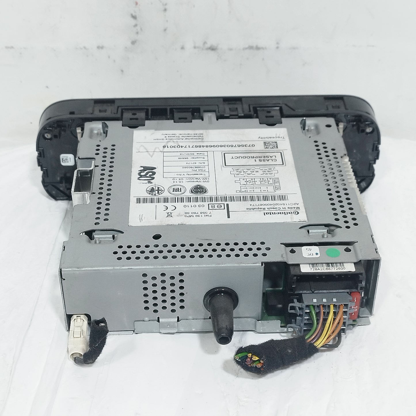 Autoradio Fiat New Panda 2015 cod: 0735670360 ecoAC14774
