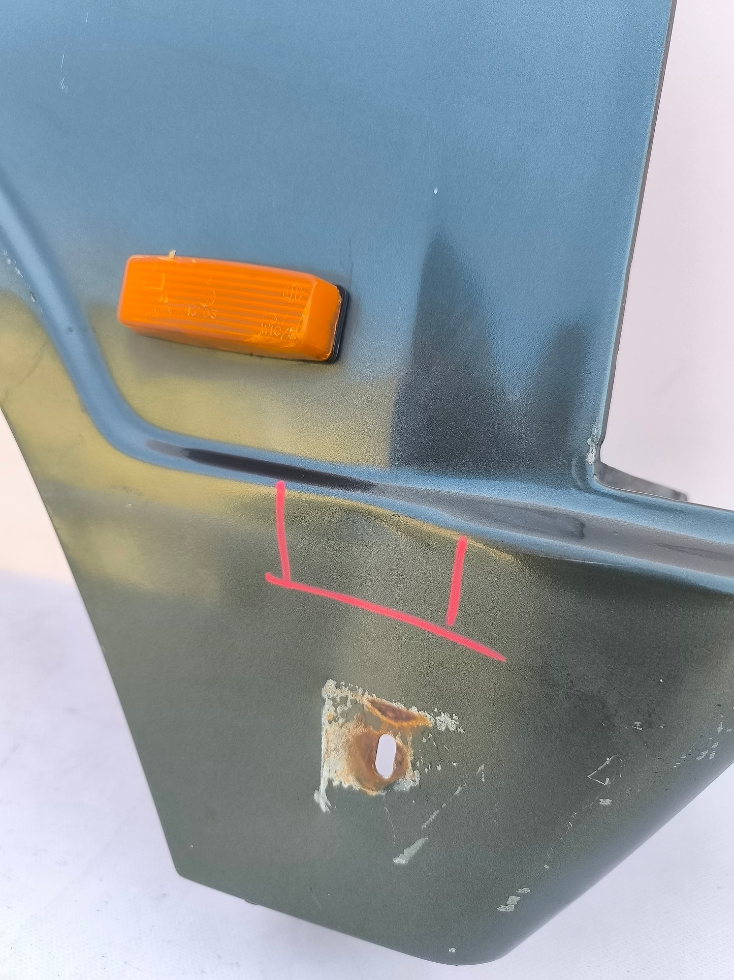 Parafango destro verde Land Rover Range Rover Classic anno 1990 ecoAG7122