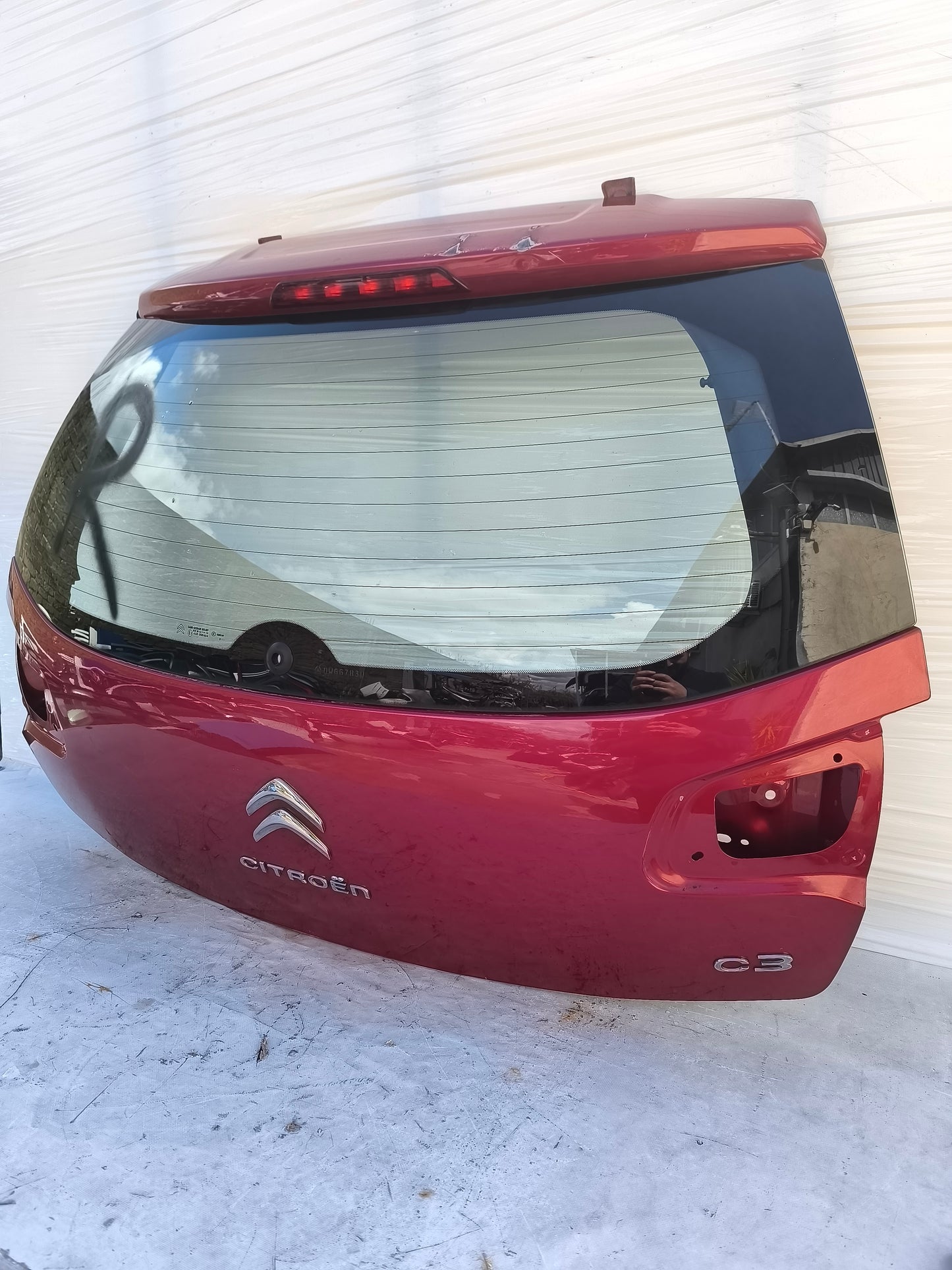 Portellone rosso Citroen C3 Restyling anno 2013-2016 ecoAG7989
