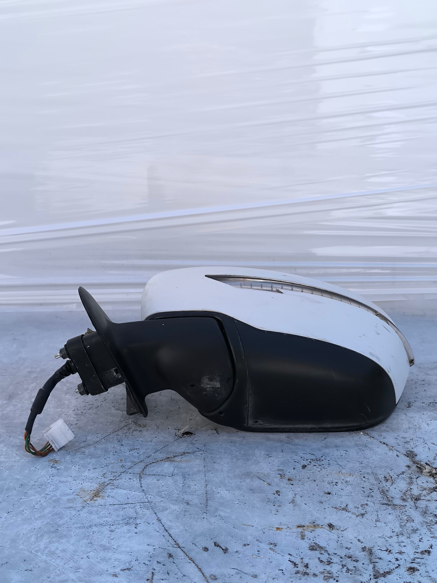 Specchietto sx 5 fili Nissan Juke anno 2015 bianco ecoAG8271