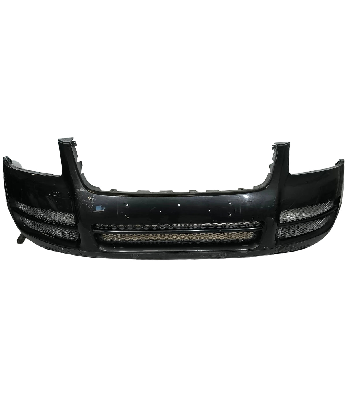 Paraurti anteriore nero Volkswagen Touareg I (7L) anno 2002-2006 ecoAG9836