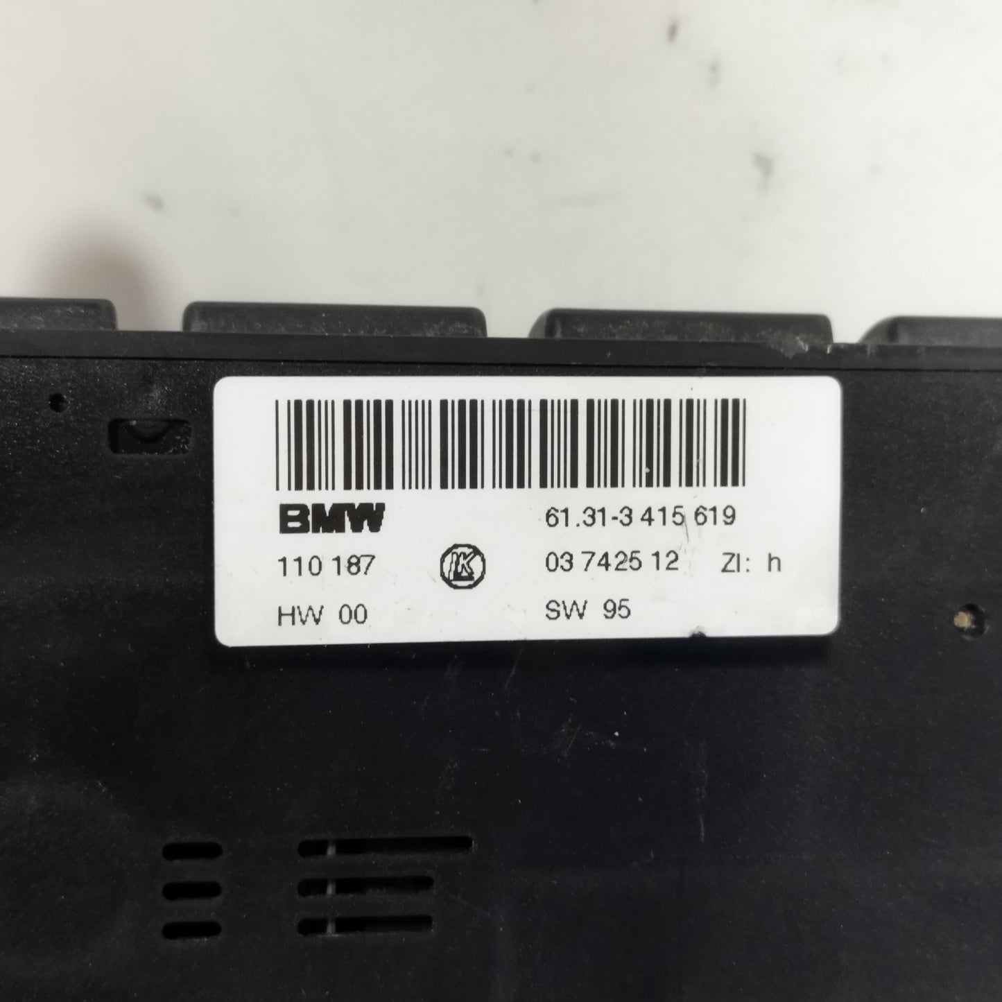 Pulsantiera centrale Bmw X3 E83 2006 Cod: 03742512 ecoAC13989