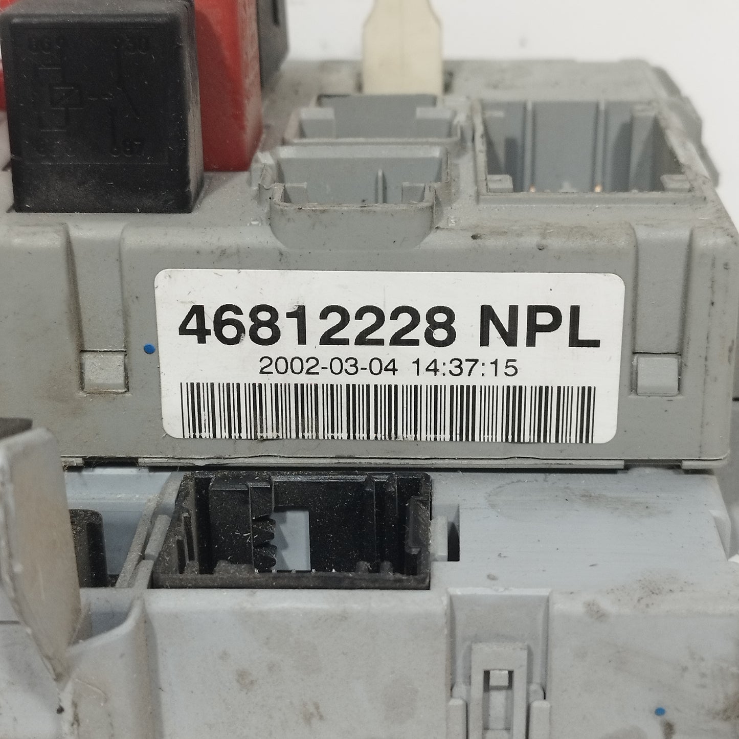 Zündungssatz Fiat Doblo 1.9 JTD 2002 Kabeljau: 0281010344 ecoAC12215