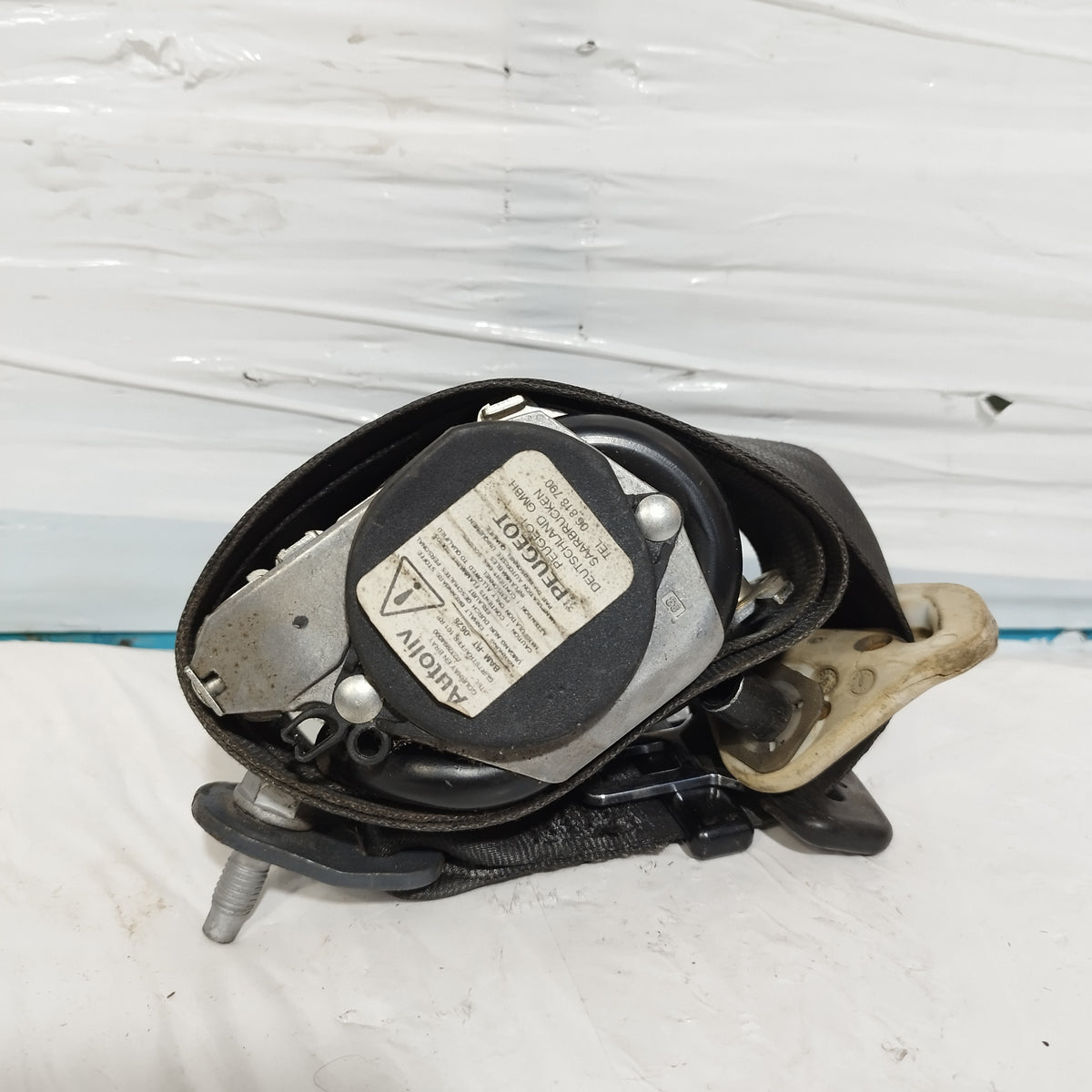 Cintura di sicurezza anteriore sx Peugeot 208 I (CA / CC) 2012-2019 cod: 98030003xx ecoAC17028