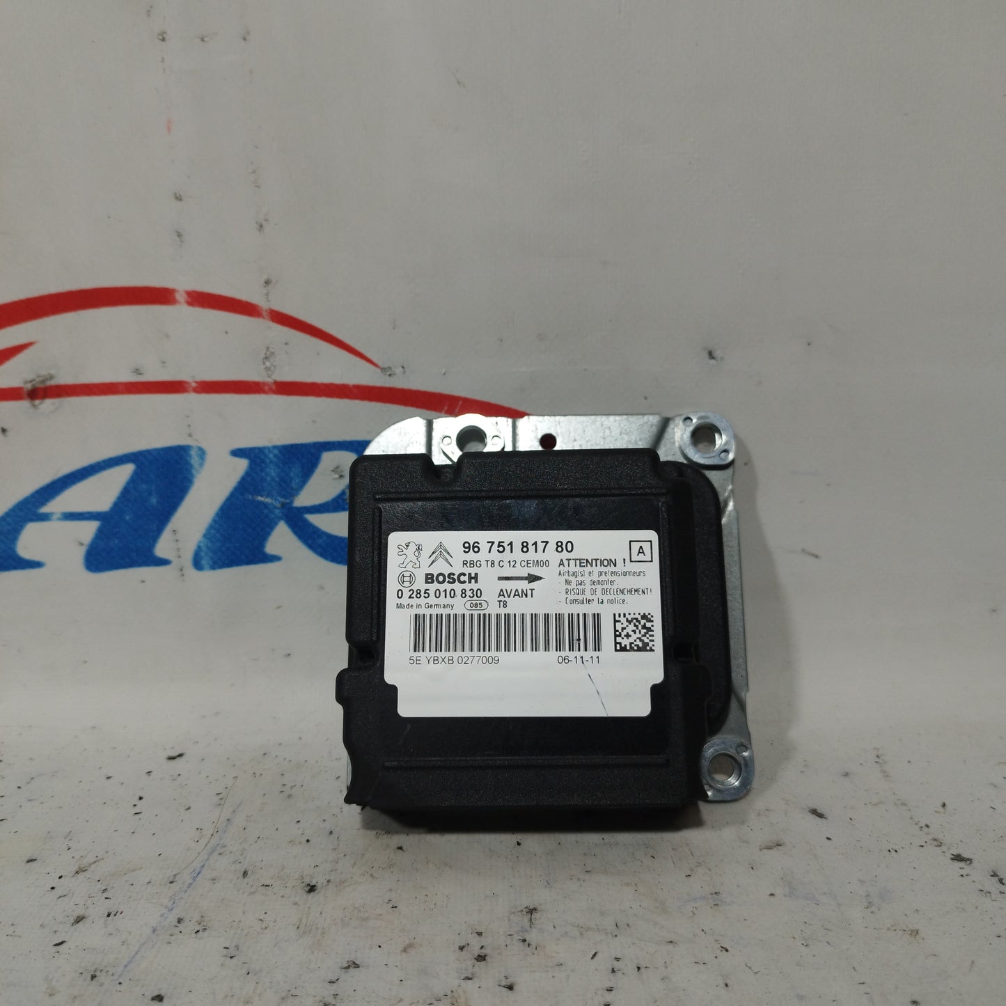 Airbag-Kit Peugeot 3008 2011 Code: 0285010830 ecoAC9634