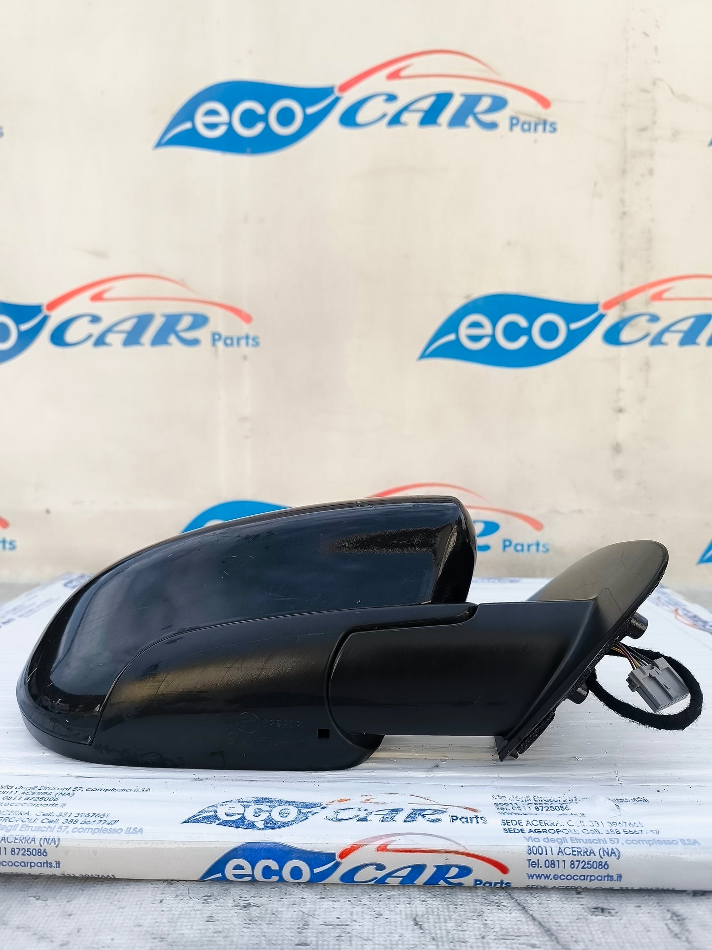 Electric mirror right black Nissan Qashqai 2008 7 wires ecoAG6129