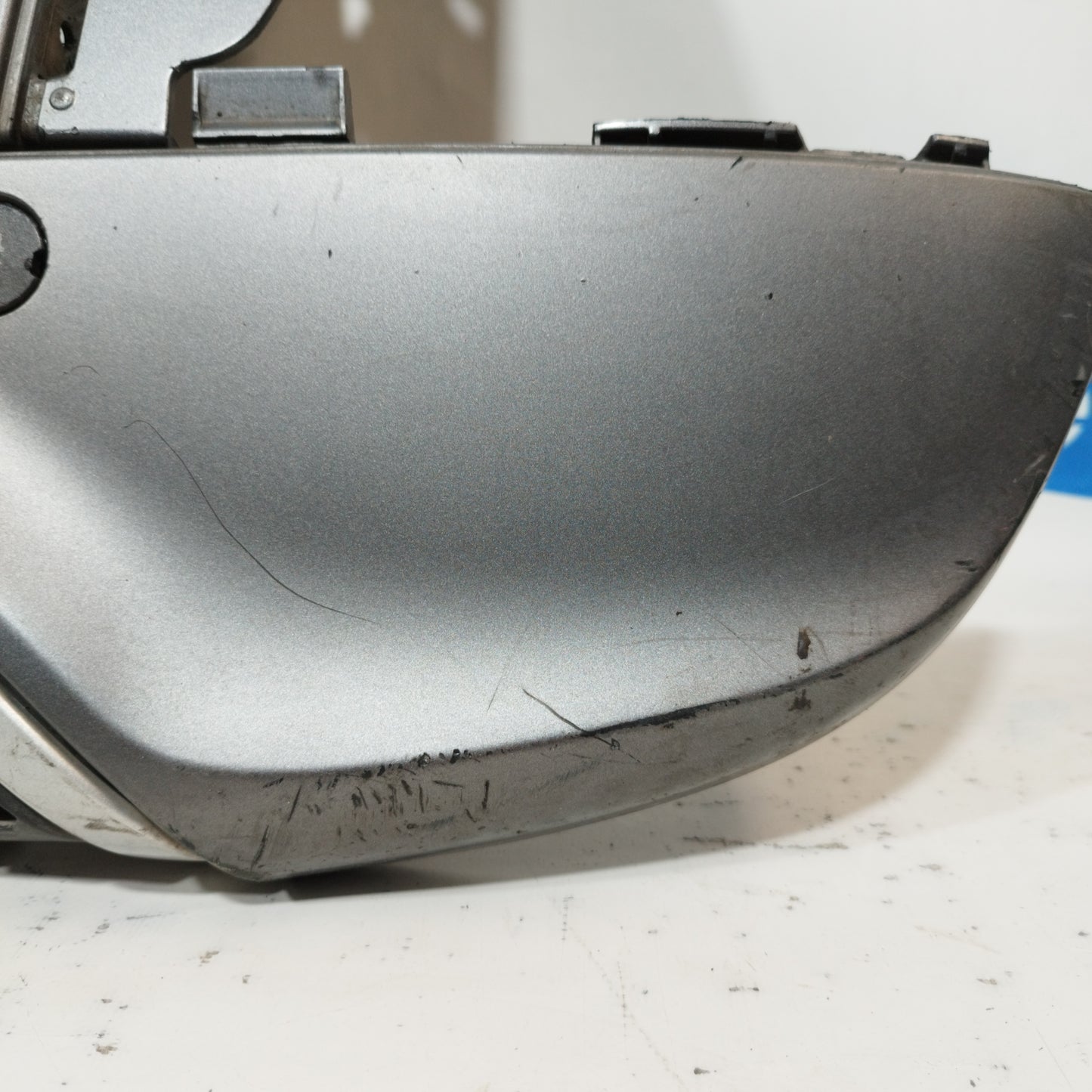 Smart Fortwo 451 Facelift 2010 ecoAC8706 Silbergraue Heckstoßstange