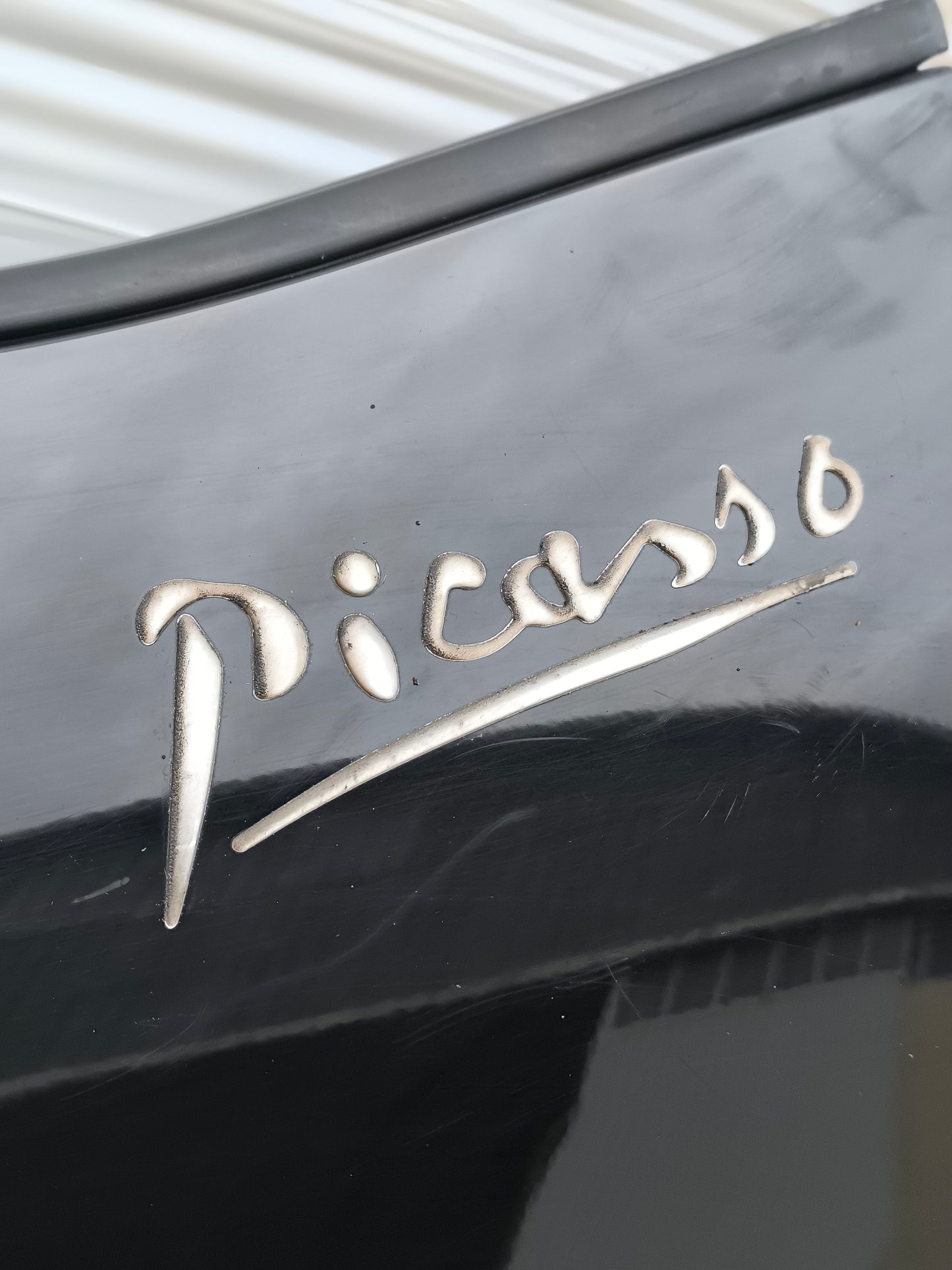 Parafango sx Citroën C4 Picasso anno 2007 nero ecoAG8222