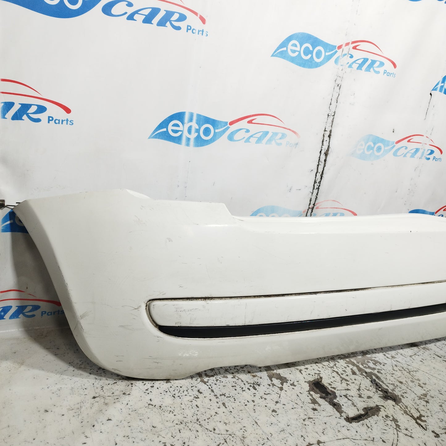 White rear bumper Fiat 500 2007 ecoAC11187
