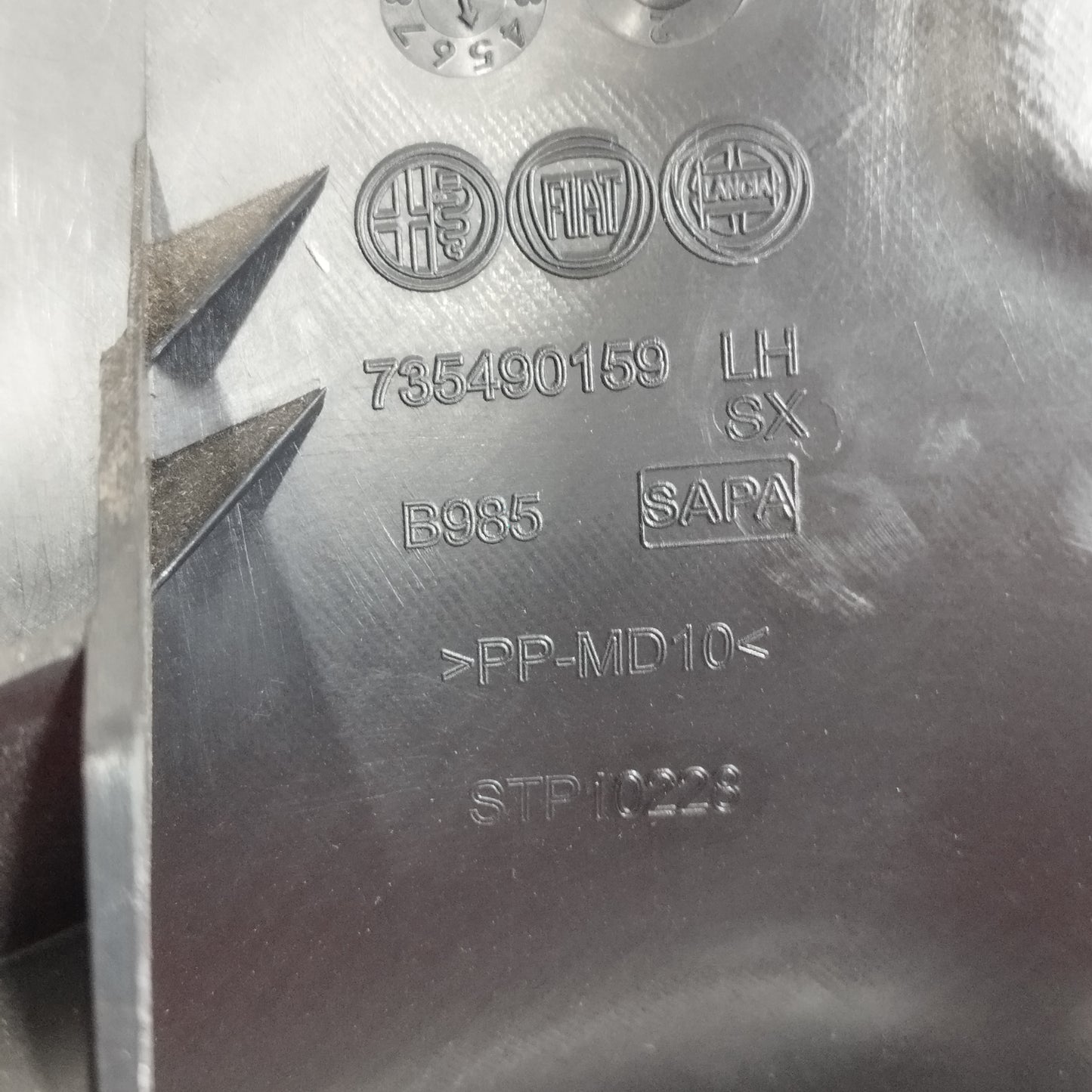 Battitacco posteriore sx Fiat New Panda 2015 Cod: 735490159 ecoAC13019