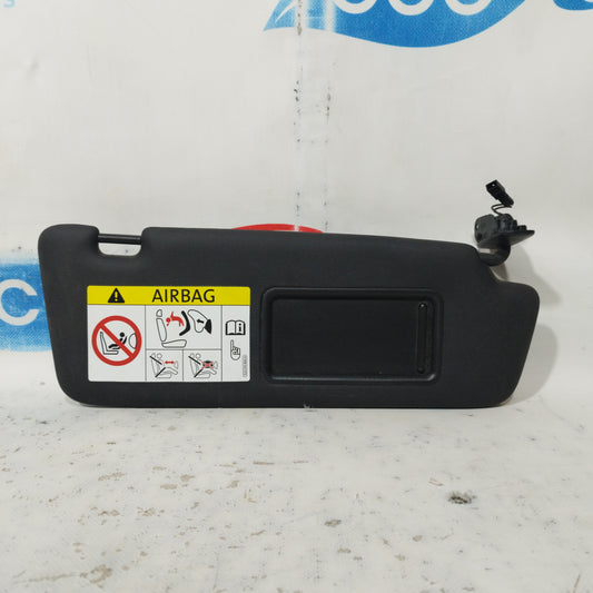Aletta parasole dx nera Audi RS3 2016 ecoAC10092