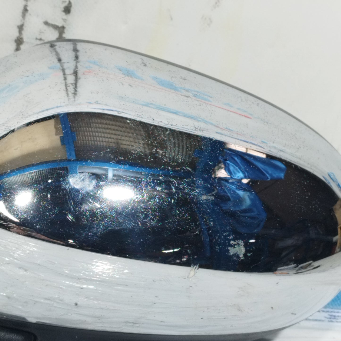 Specchietto elettrico anteriore sx cromato Jaguar S-Type 2005 14 Fili ecoAC11108