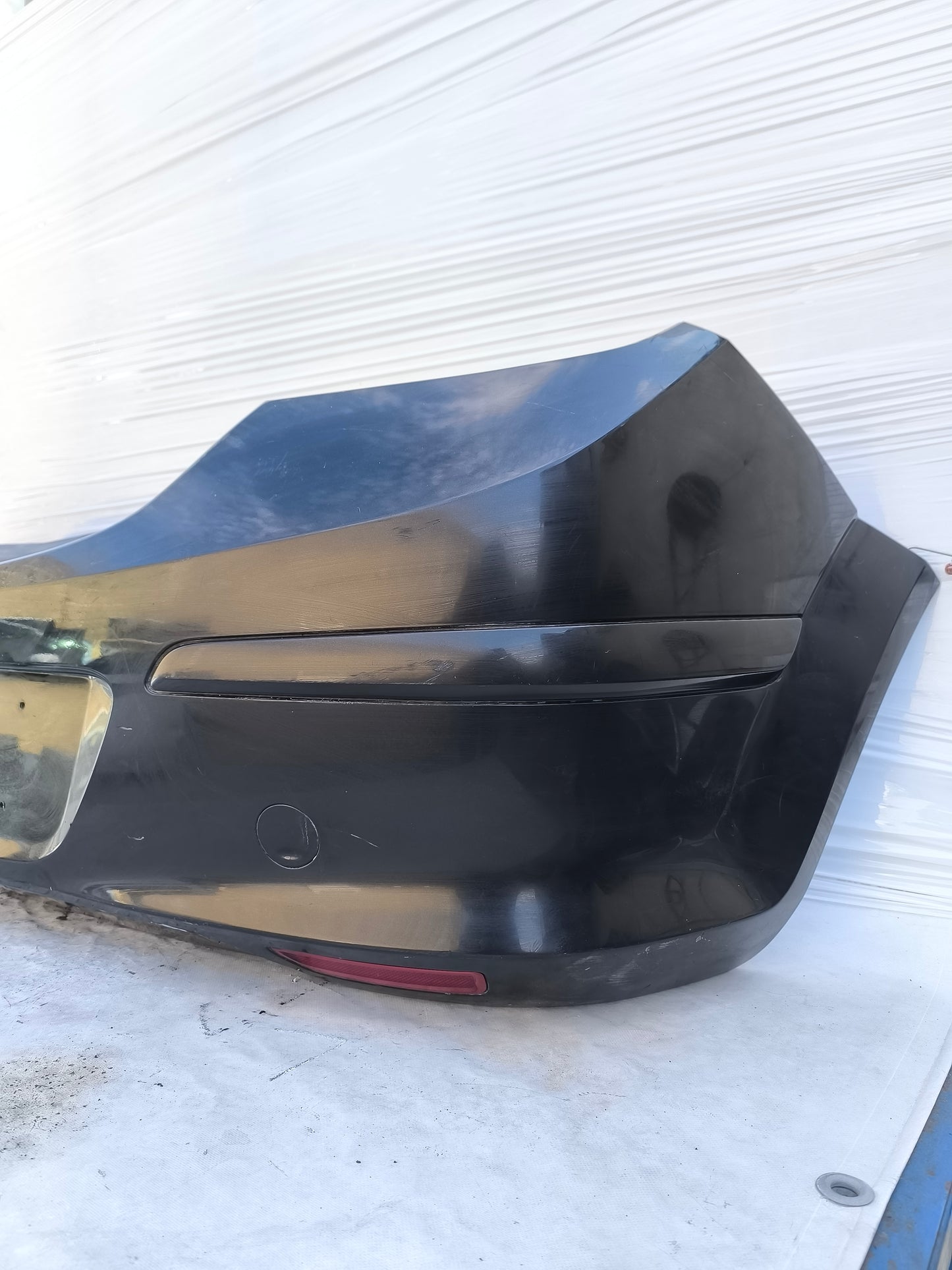 Paraurti posteriore Opel Astra H GTC 3p nero ecoAG8173