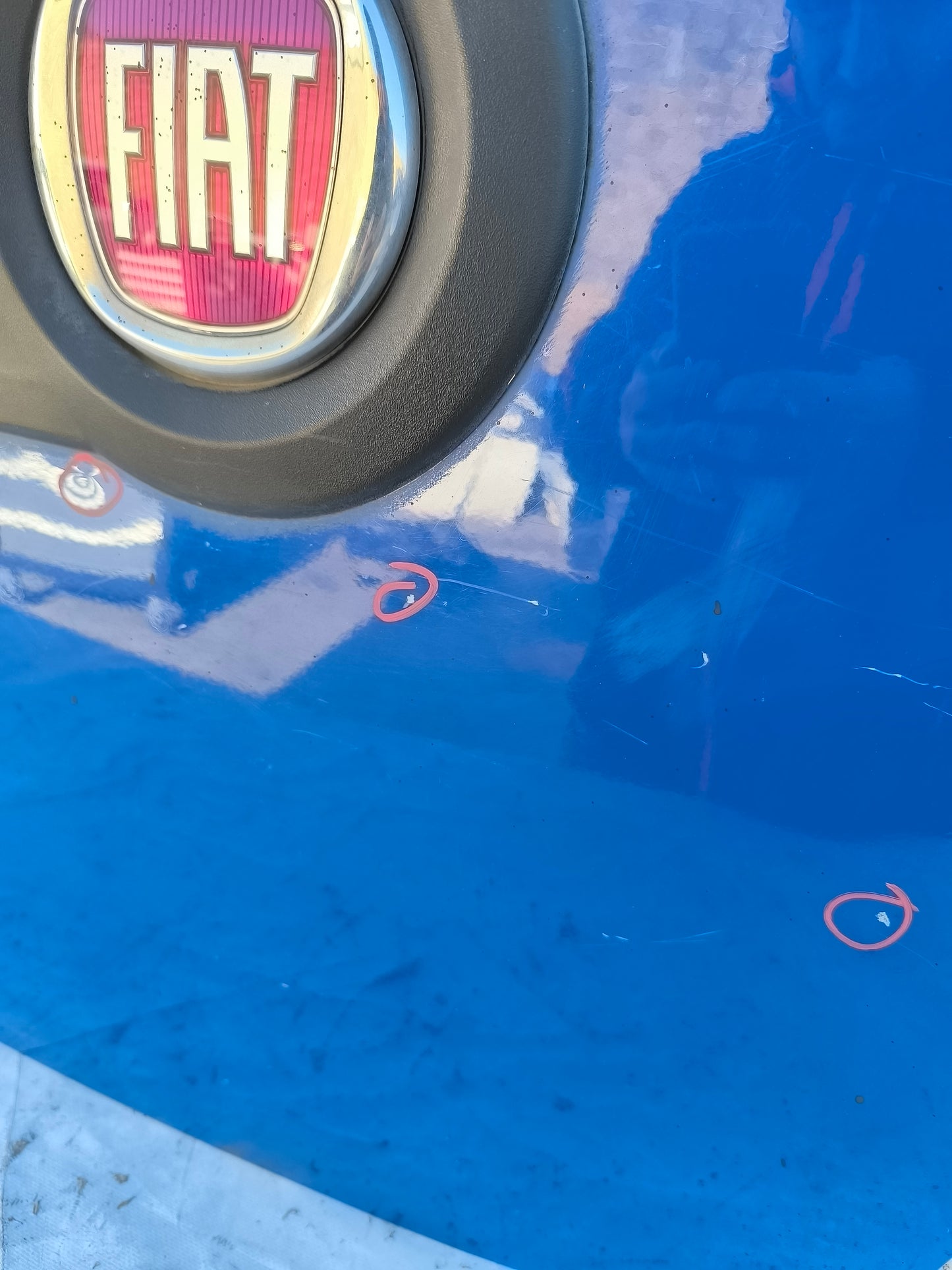 Sportello di carico posteriore dx Fiat Doblò Cargo (263) Restyling anno 2015-2021 blu ecoAG8049