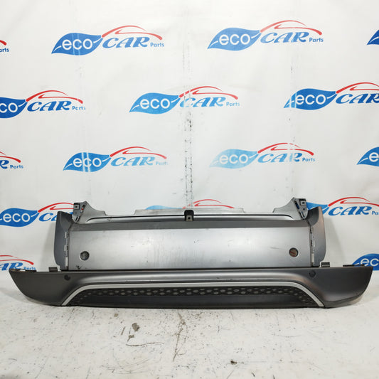 Smart Fortwo 451 Facelift 2010 ecoAC8706 Silbergraue Heckstoßstange