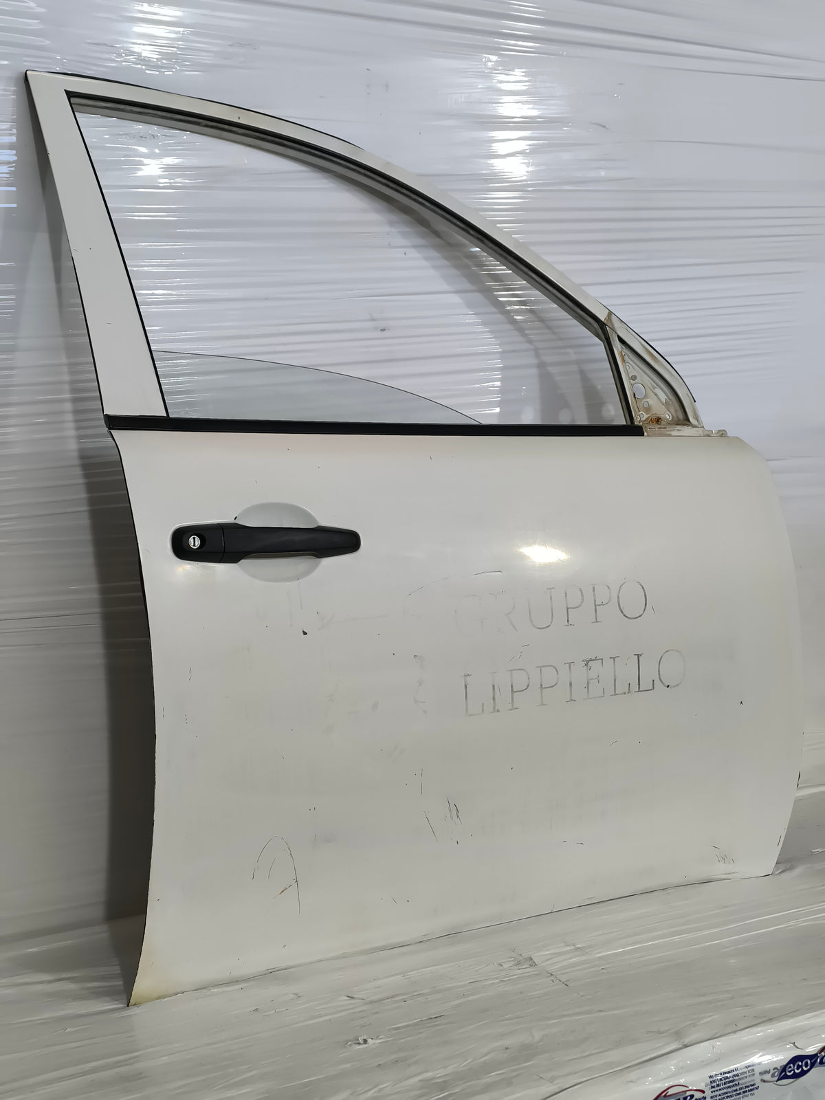 Sportello anteriore dx bianco Mitsubishi L200 (IV) anno 2010-2015 Restyling ecoAG9944