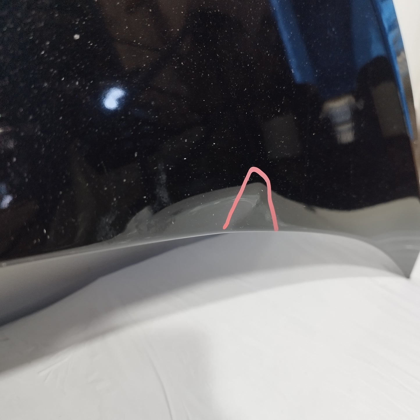 Schwarze Motorhaube Citroen C1 2006 ecoAC12281