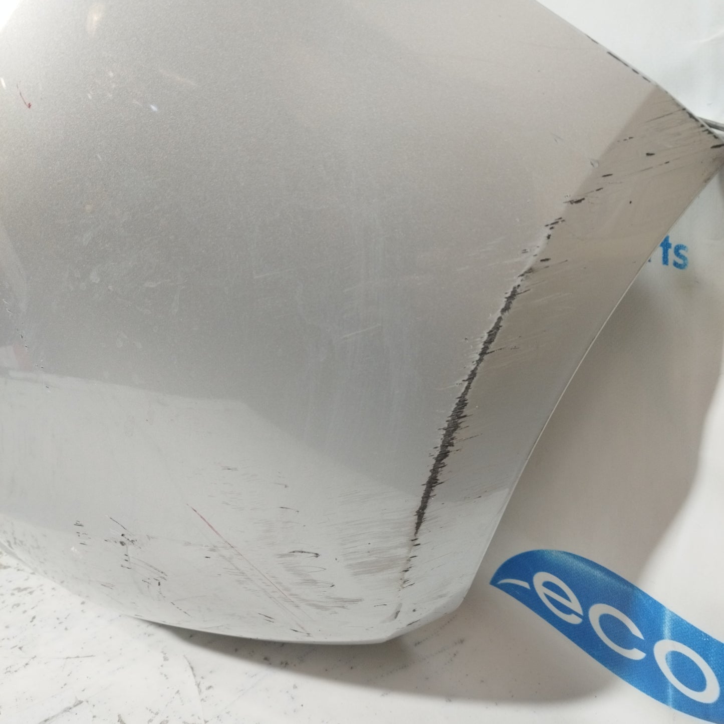 Rear bumper silver grey Opel Corsa E 2017 ecoAC10906