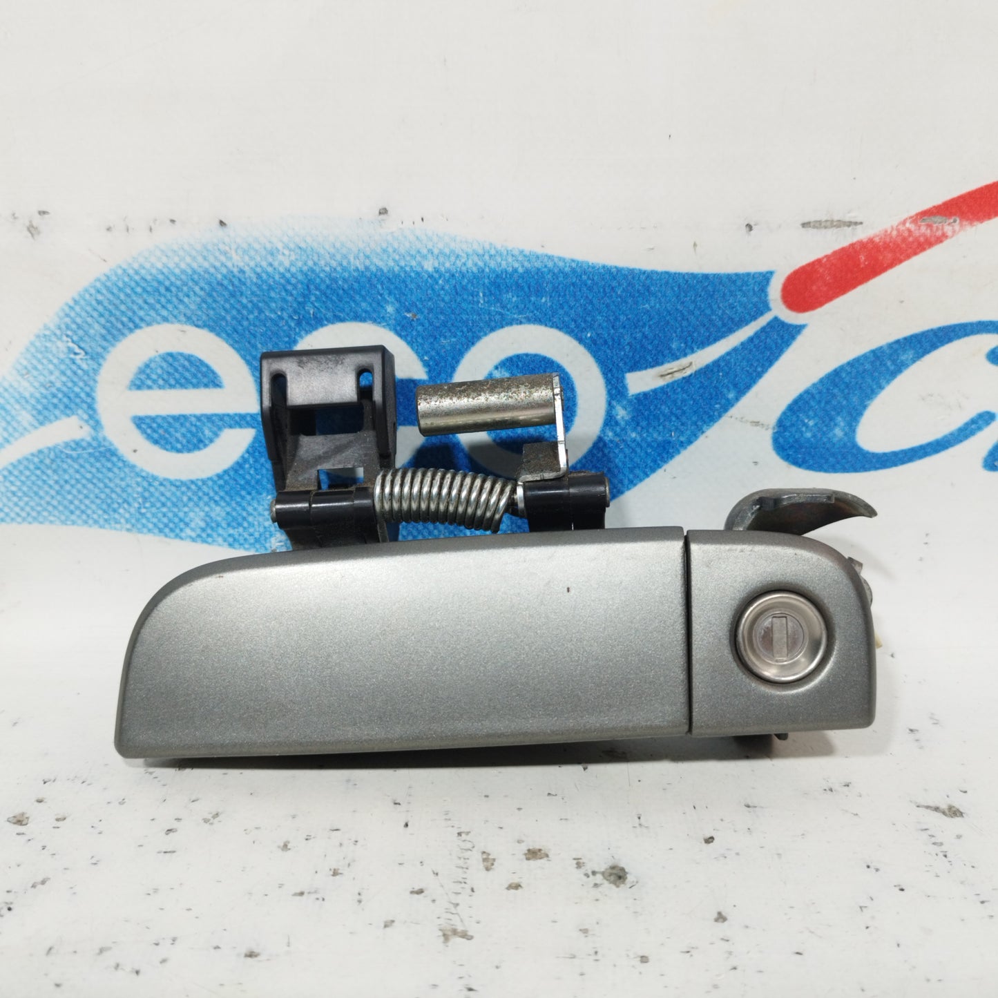 Front left external handle satin grey Kia Soul 2008 ecoAC9385