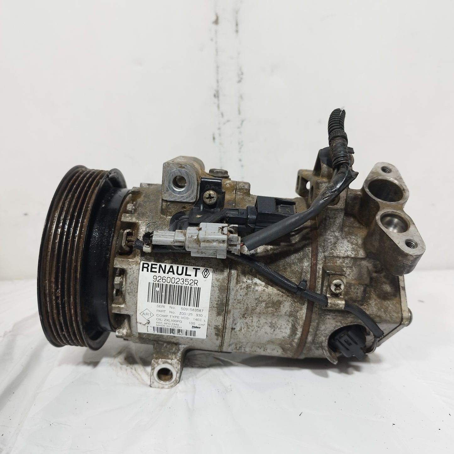 Compressore A/C Renault Clio 1.5D 2016 Cod: 926002352r ecoAC15877