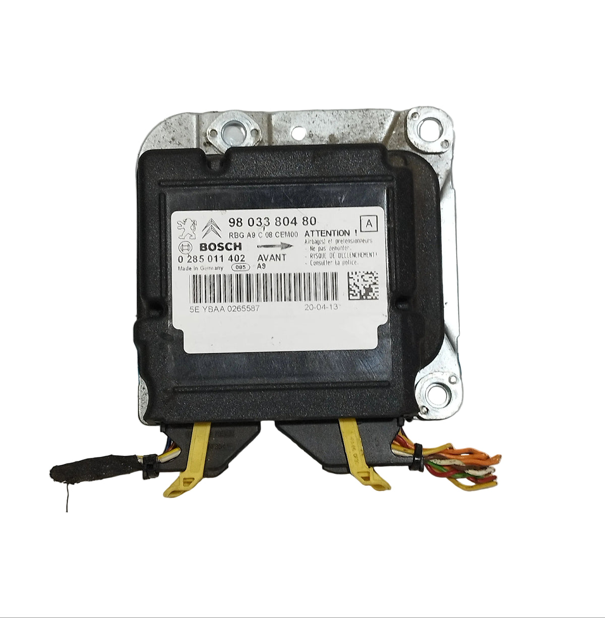 Centralina airbag Peugeot 208 I (CA / CC) 2012-2019 cod: 9803380480 ecoAC17029