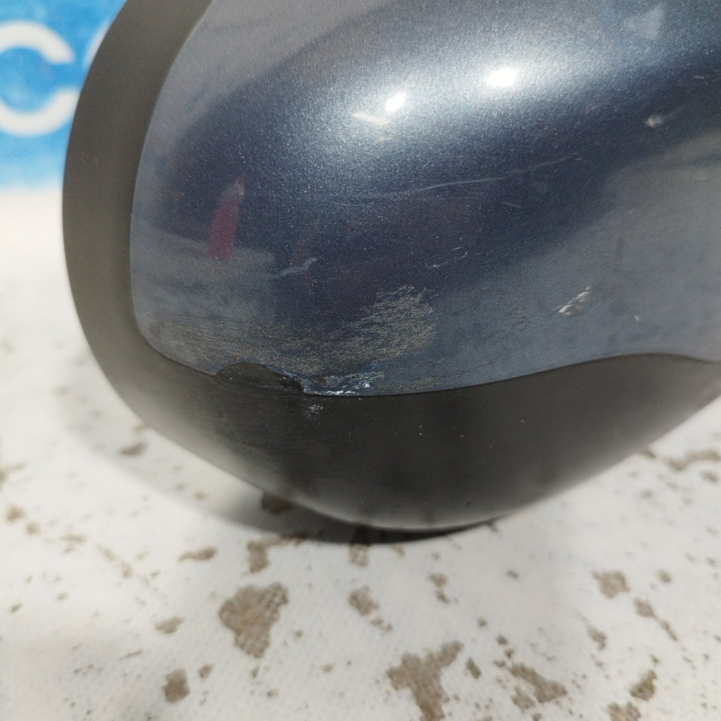 Electric mirror front right dark grey Renault Clio 2010 7 wires ecoAC10488