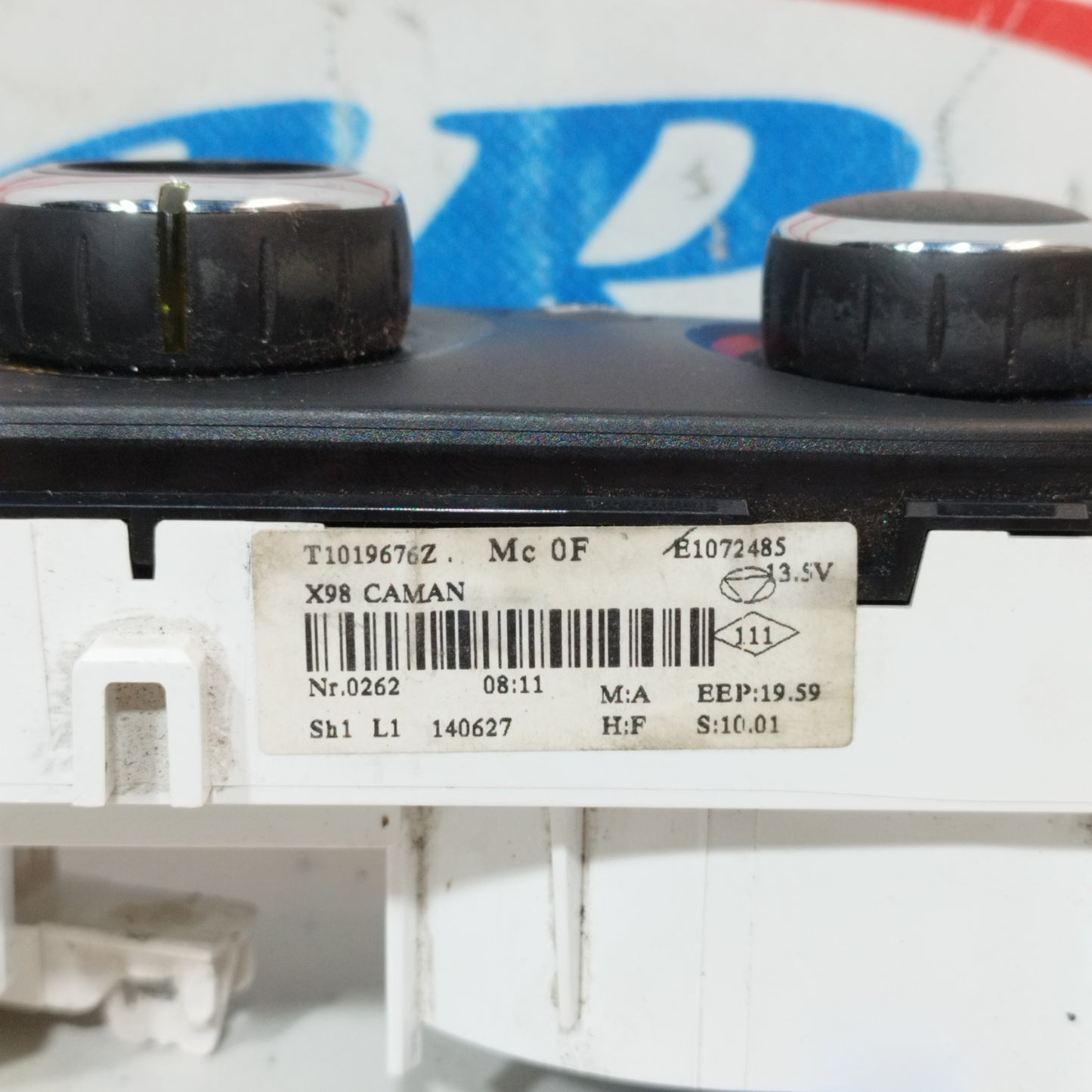 Pulsantiera A/C Renault Clio 2013 Cod: T1019676Z ecoAC9505