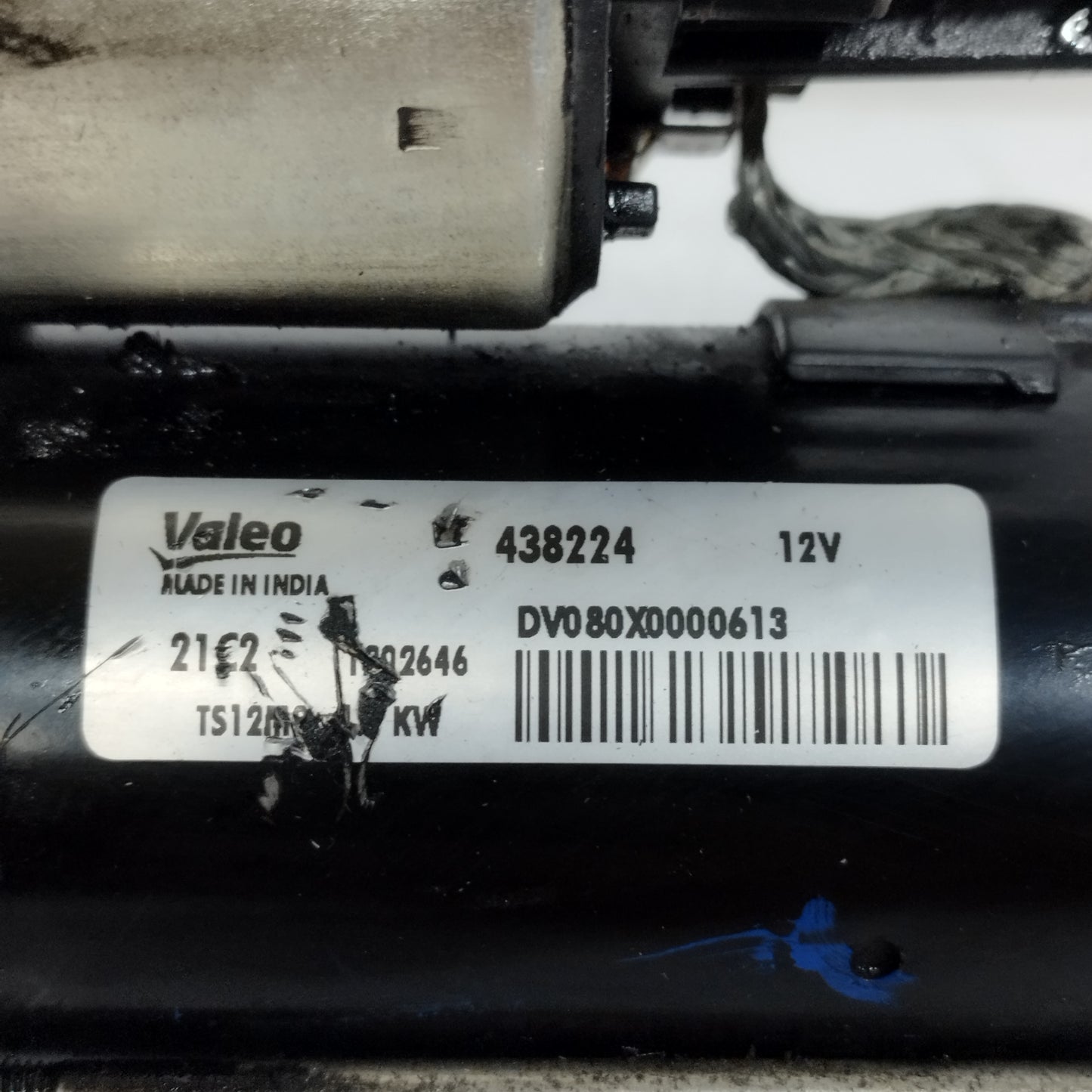 Anlasser Dacia Sandero 1.5DCI 2016 Code: 438224 ecoAC13807