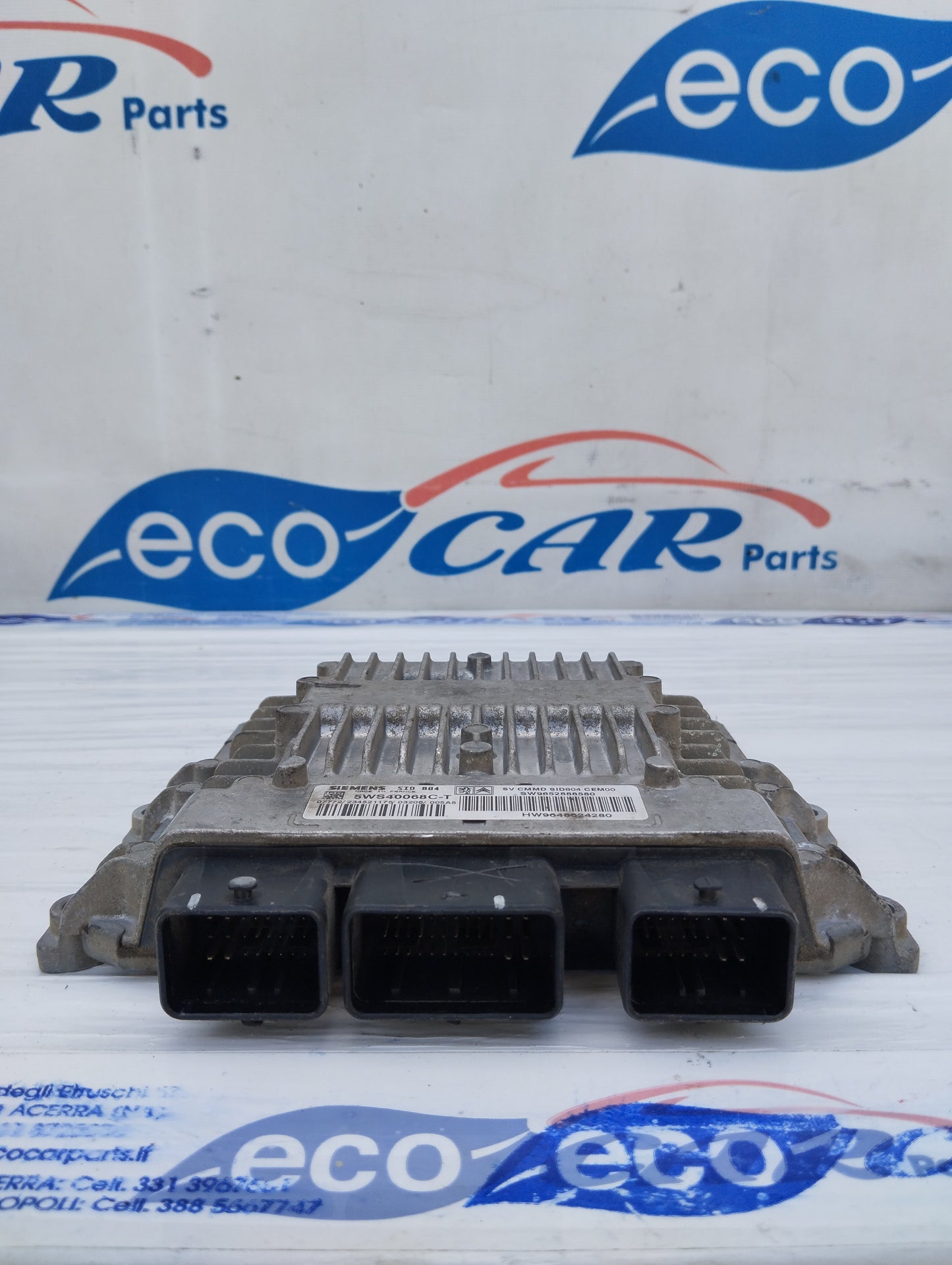 Centralina Motore Citroen C3 1.4 HDI 2005 cod: 5ws40068c-t Sid 804 ecoAG5273