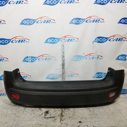 Schwarzer Kunststoff-Heckstoßfänger Fiat New Panda 2014 ecoAC10829