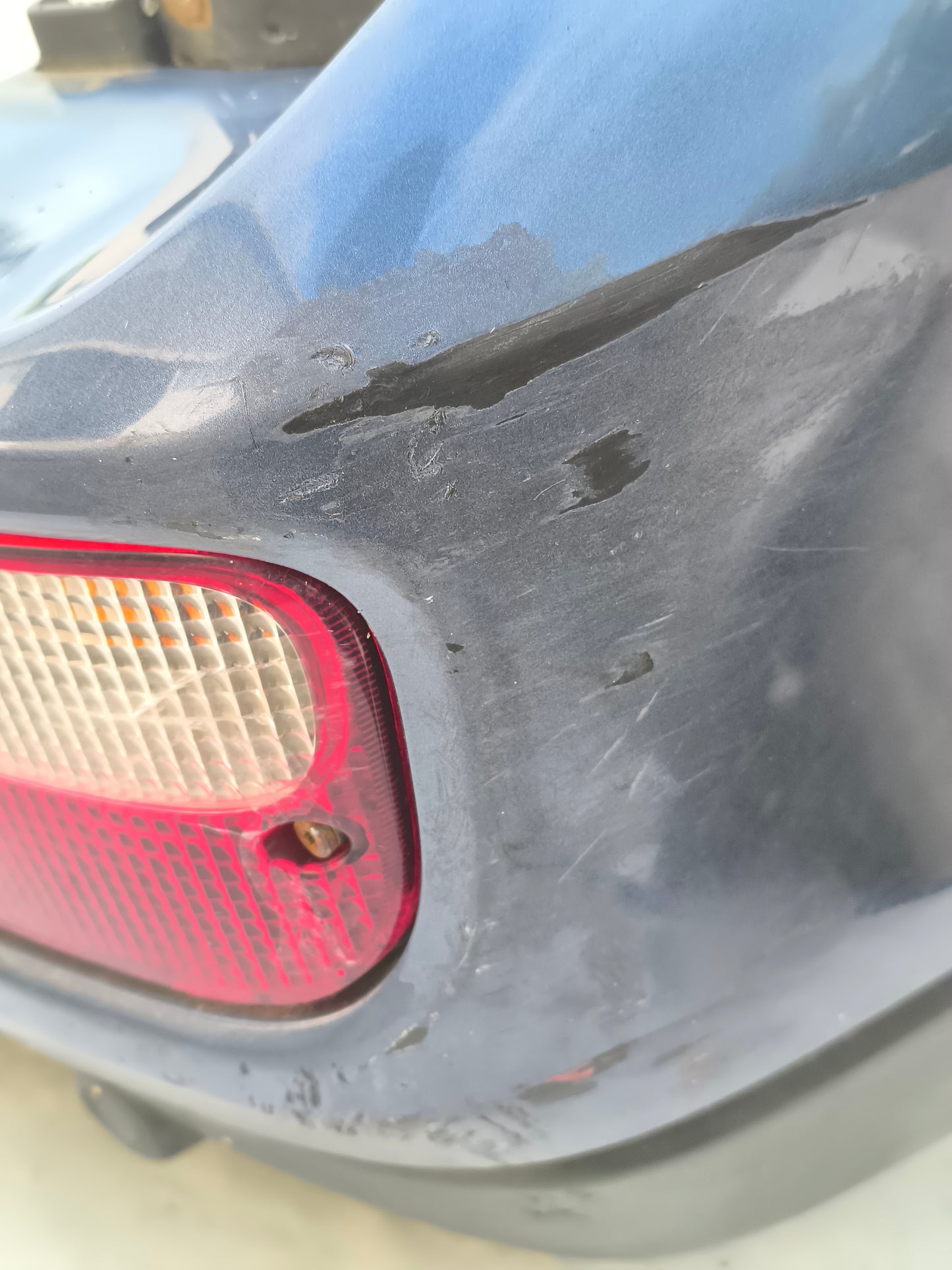 Paraurti posteriore con sensori blu Land Rover Freelander anno 2004 ecoAG7507