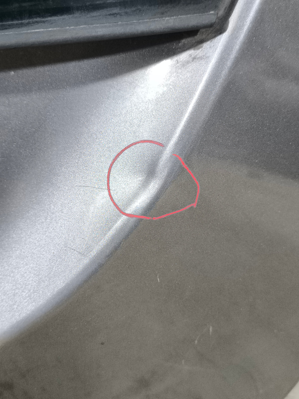 Portellone grigio scuro Lancia Ypsilon III serie anno 2011-2021 ecoAG9724