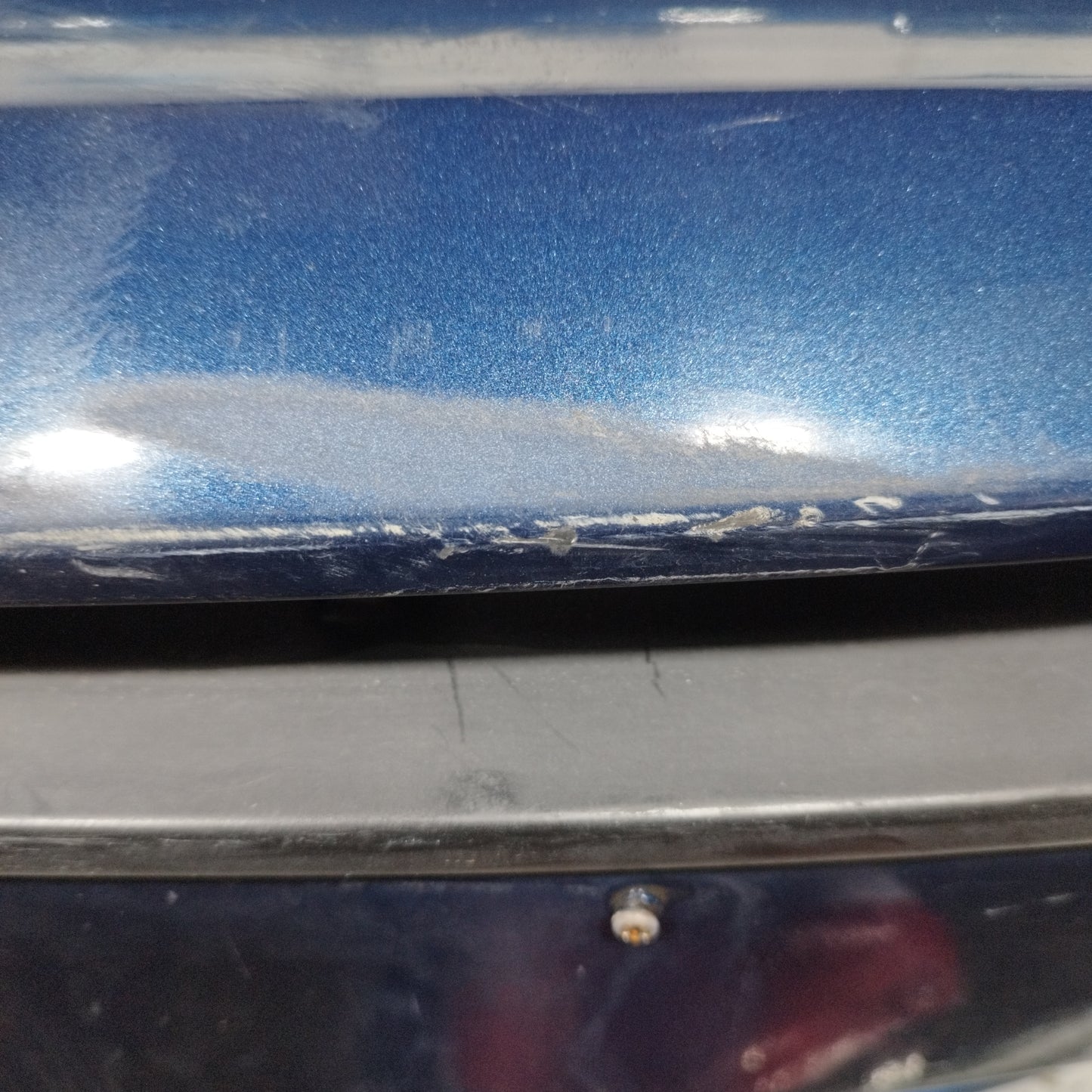 Dark blue front bumper Fiat Punto 2005 ecoAC10803