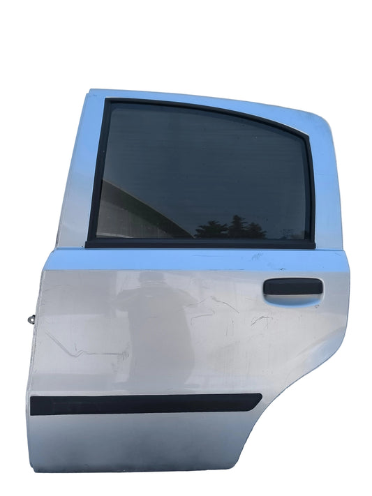 Sportello posteriore sx grigio argento Fiat Panda 169 2003-2011 ecoAG8336