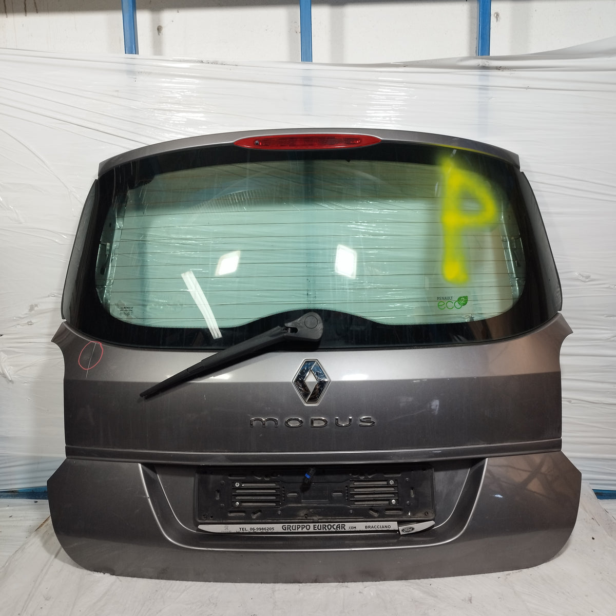 Portellone grigio scuro Renault Modus 2008-2012 Restyling ecoAC16948