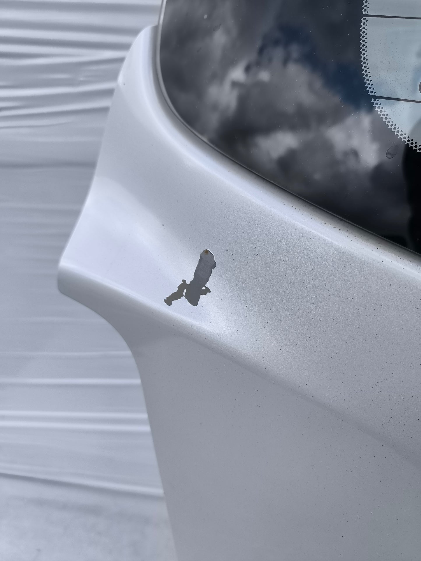Portellone bianco Nissan Micra K13 2010-2014 ecoAG7993